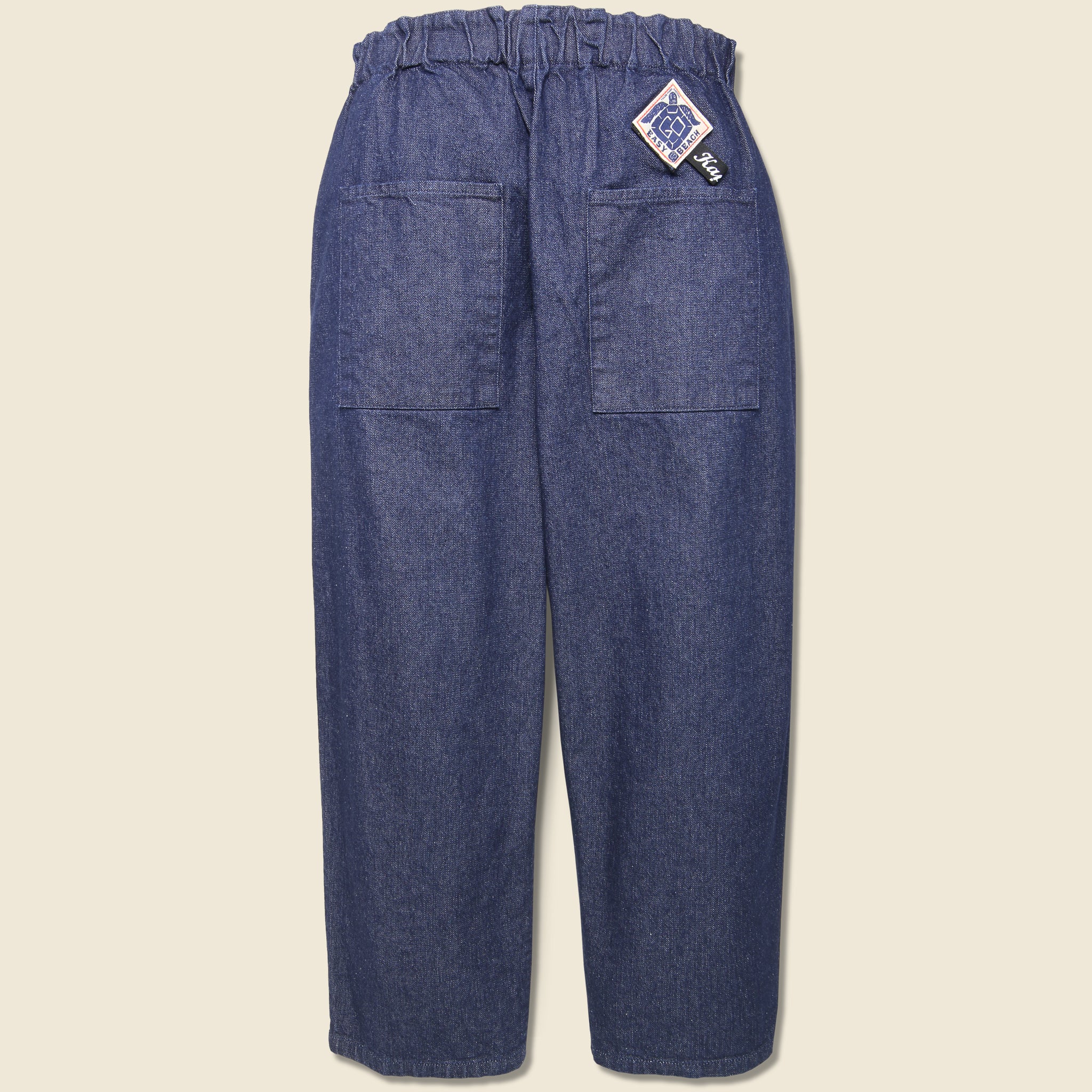 Kapital, 12oz Broken Denim Easy Beach Go Pants - Indigo