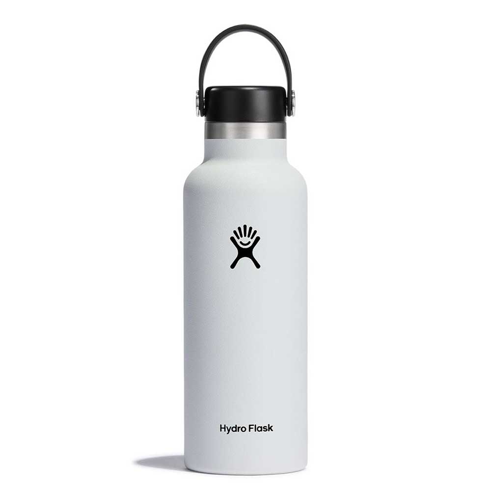 Hydro Flask, 18 oz Standard Mouth - White