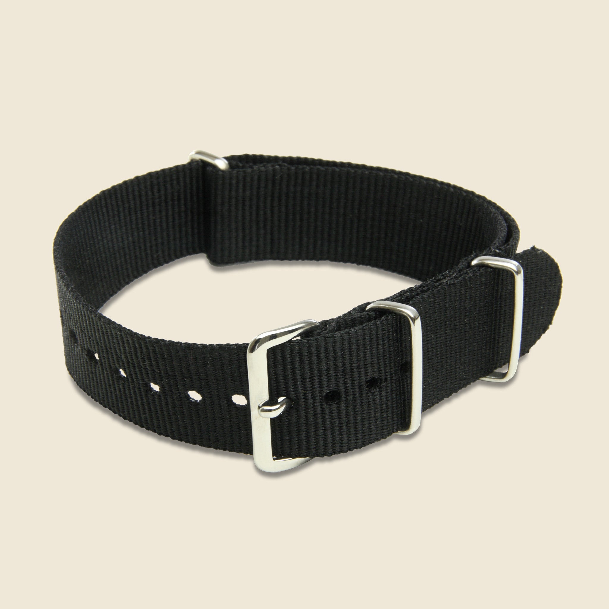 MWC, 18mm Watch Band - Black