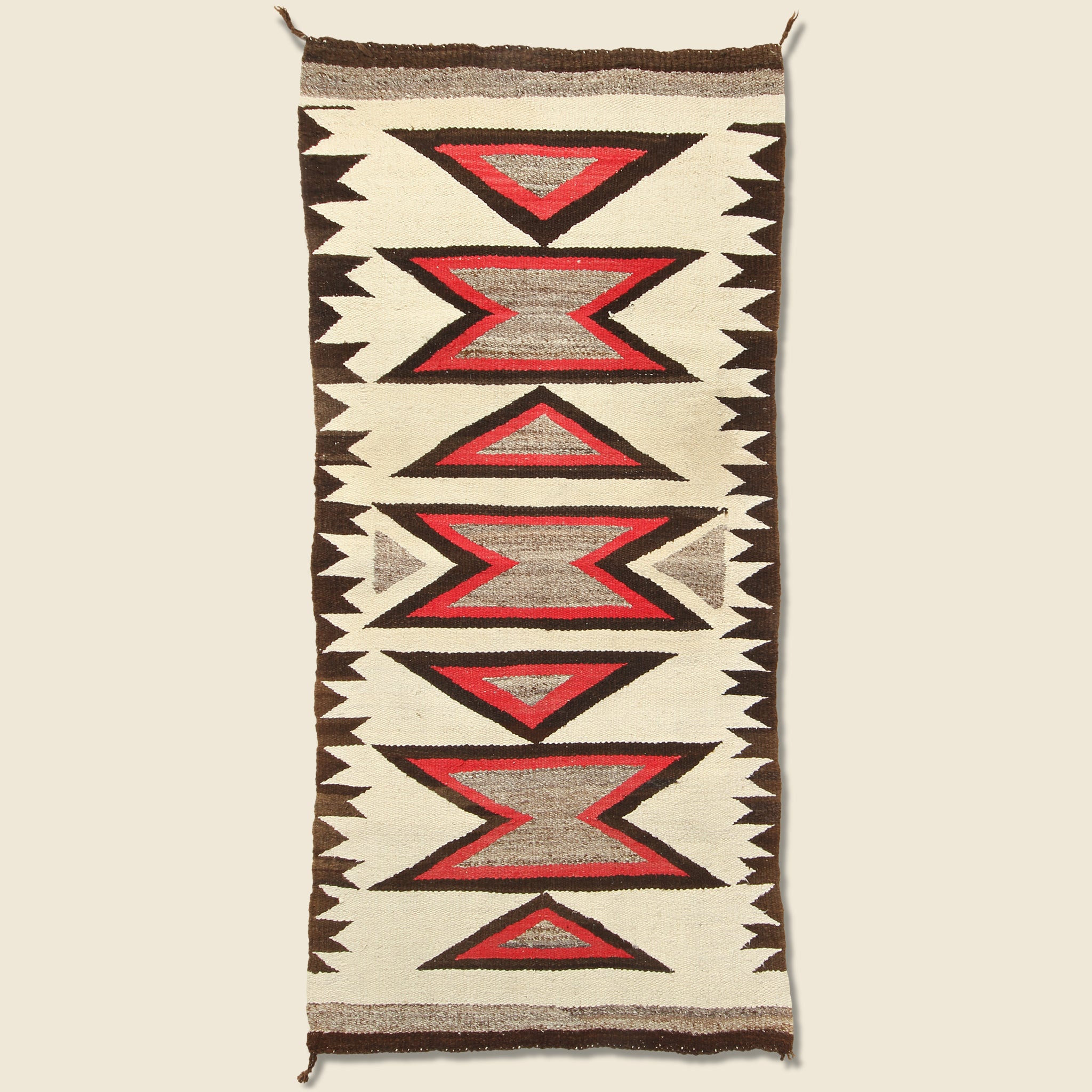 Vintage, 1930s Geometric Navajo Rug