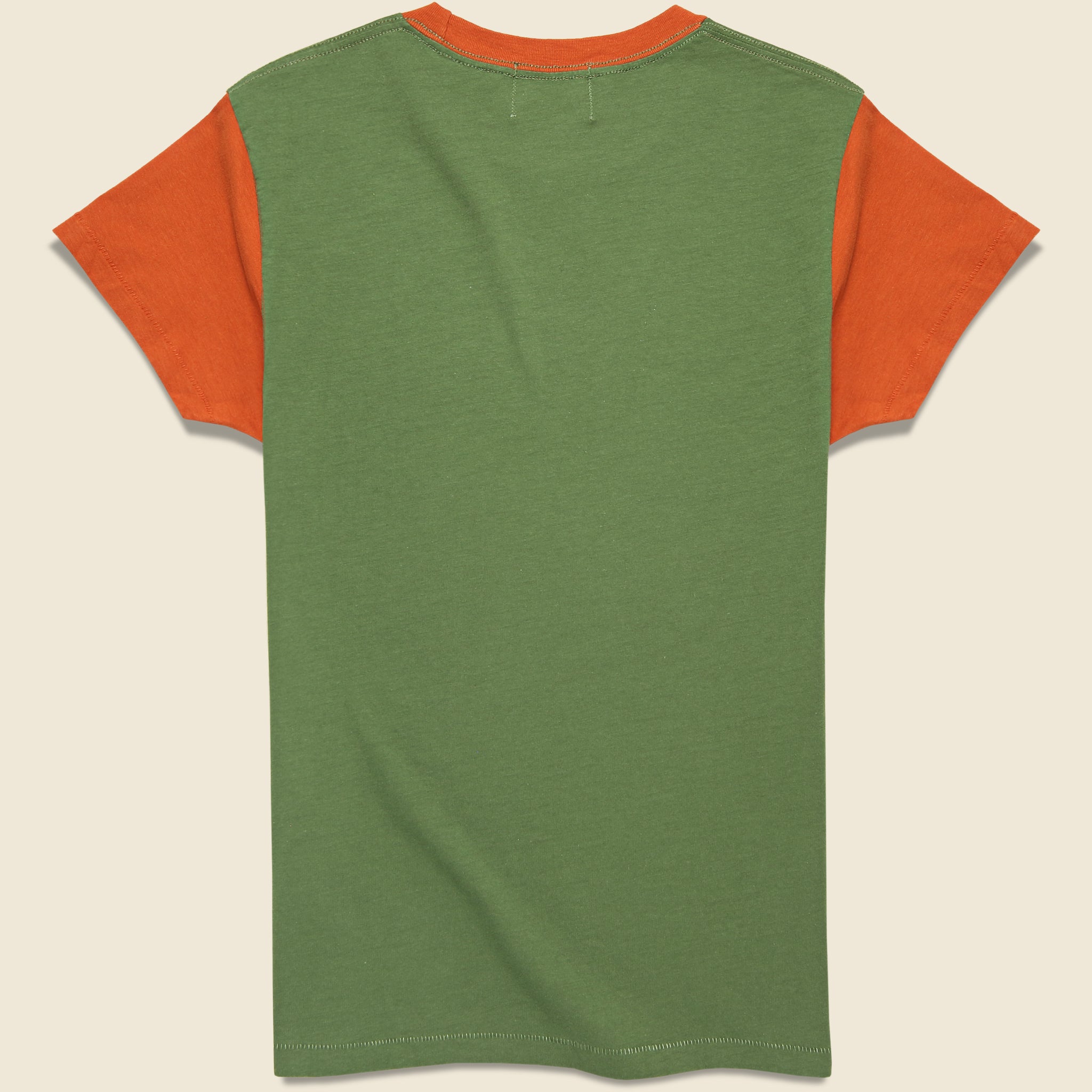 Levis Vintage Clothing, 1950s Sportswear Tee - Green/Rust