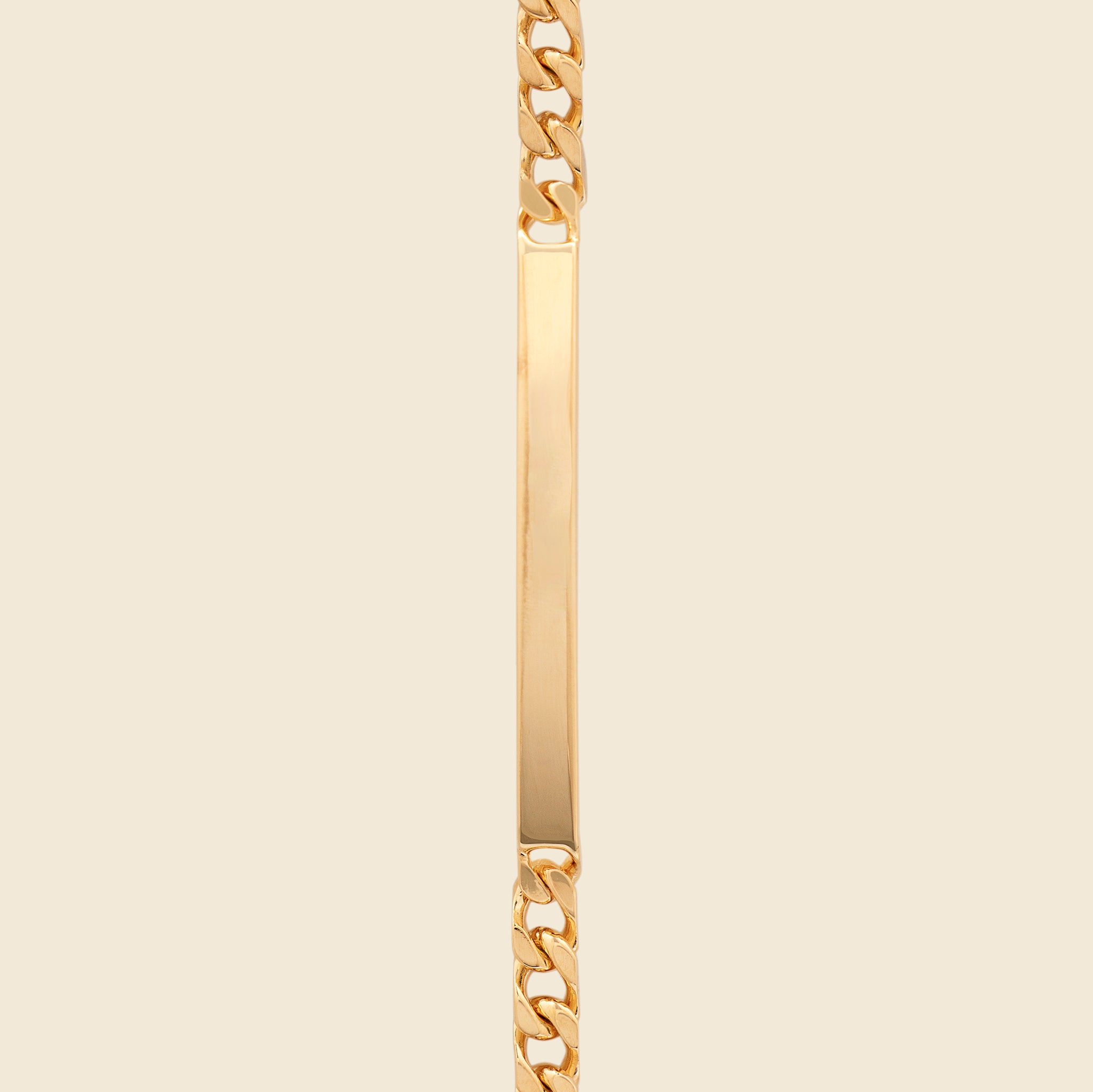 Miansai, 3mm ID Chain Bracelet - Gold Vermeil