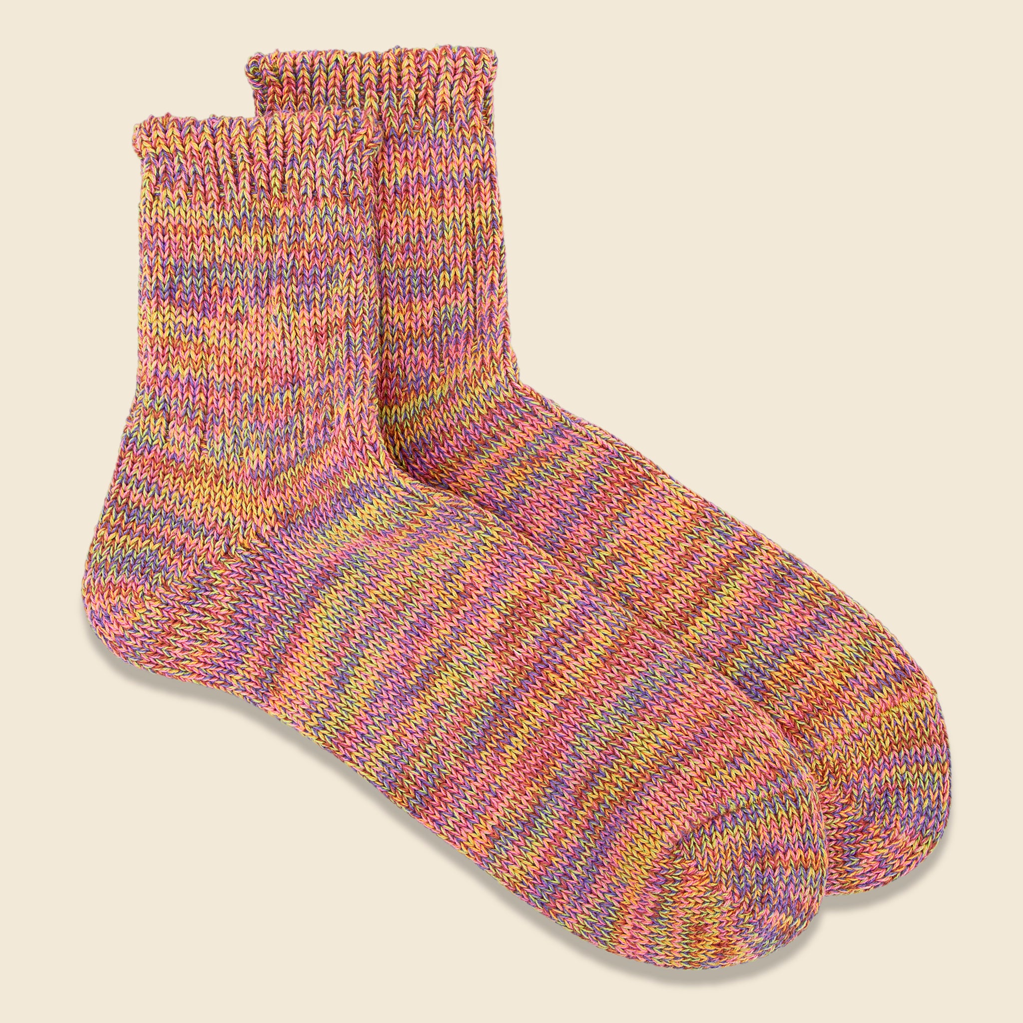 Anonymous Ism, 5 Color Mix Sock - Pink