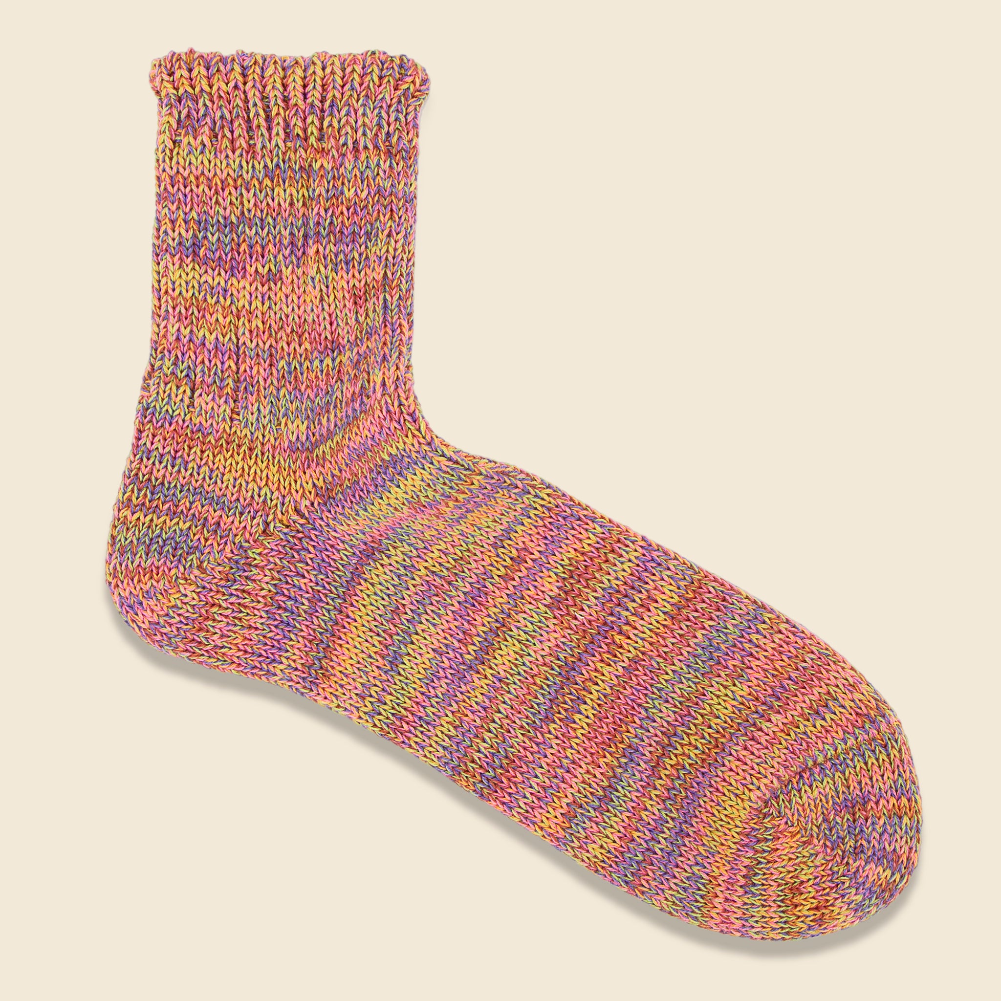 Anonymous Ism, 5 Color Mix Sock - Pink