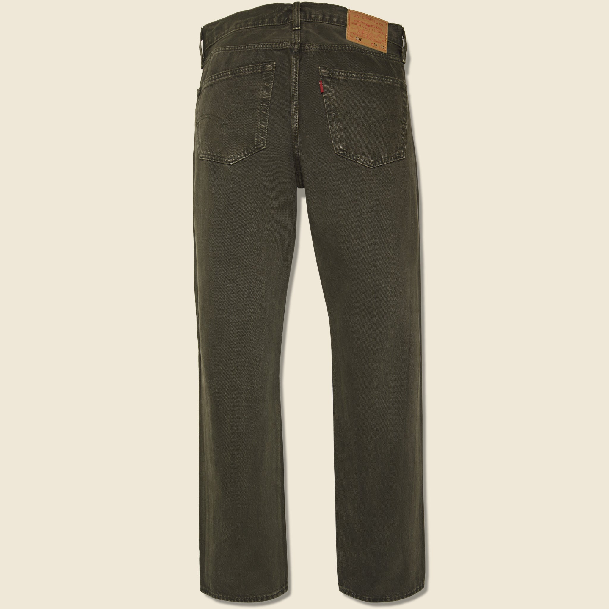 Levis Premium, 501 Straight Jean - Dark Brown