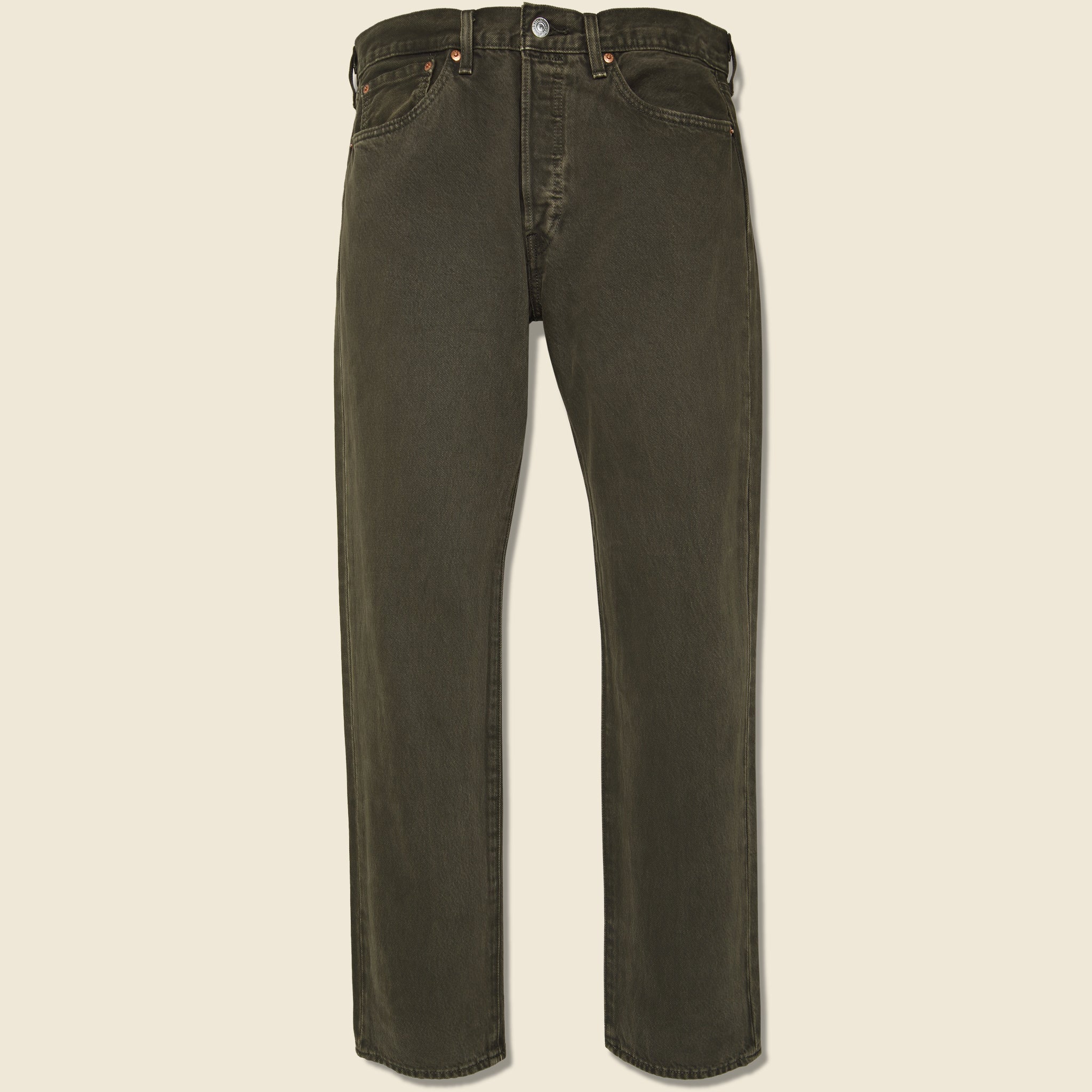 Levis Premium, 501 Straight Jean - Dark Brown