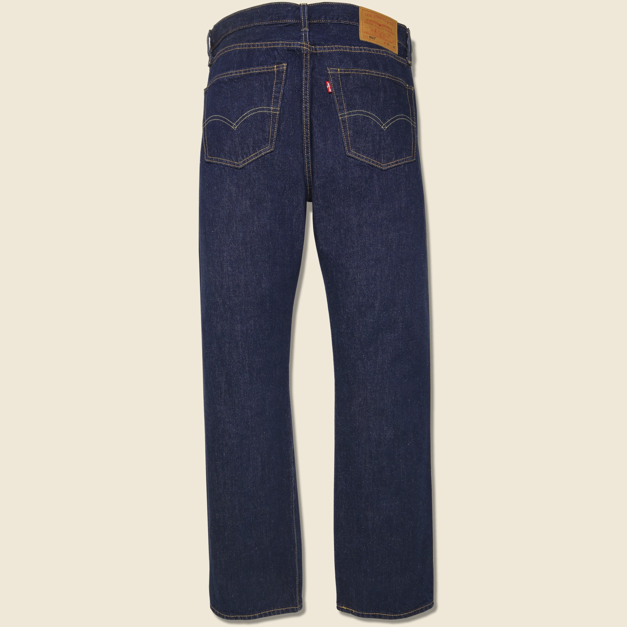 Levis Premium, 501 Straight Jean - One Wash