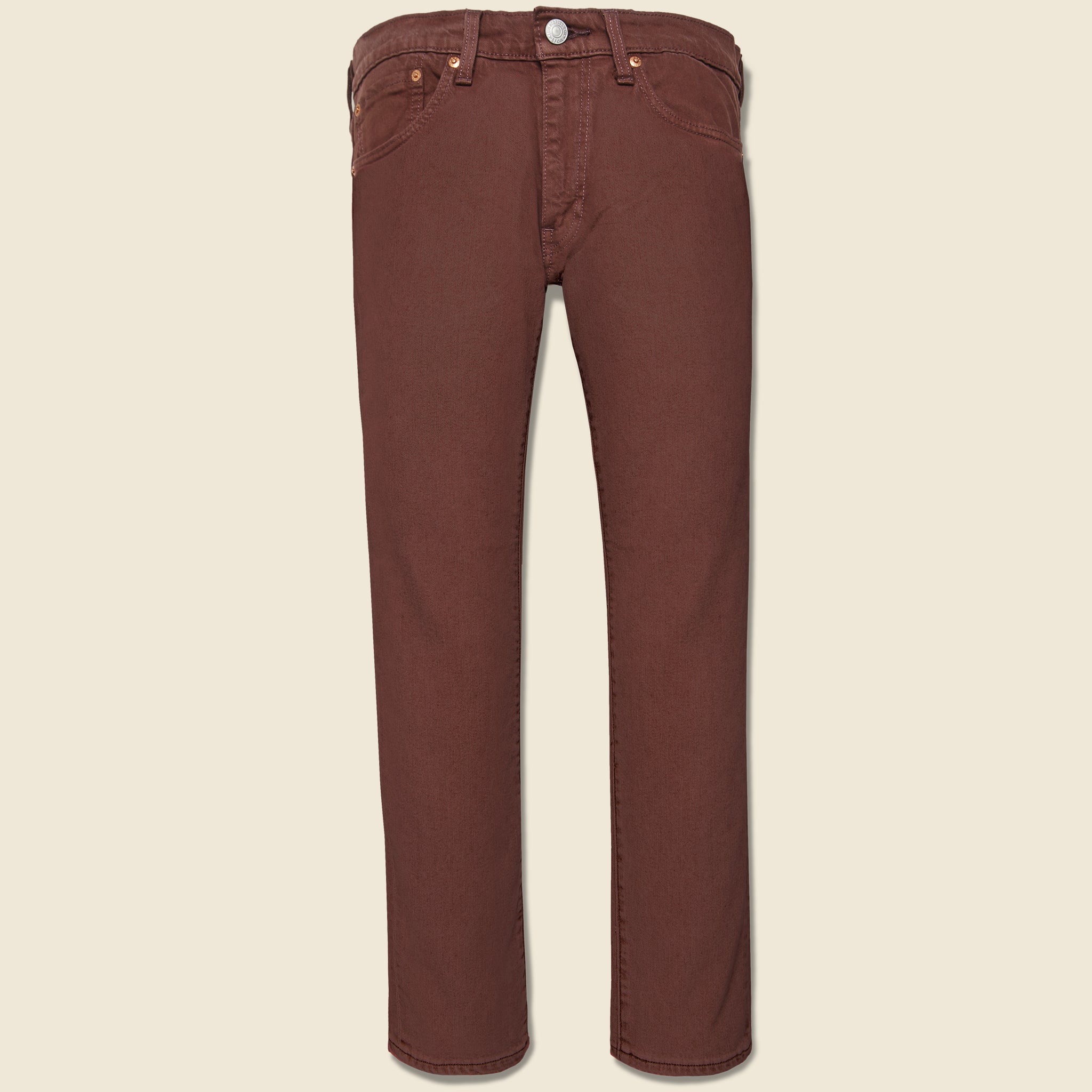 Levis Premium, 511 Slim Color Jean - Higher Ground (Burgundy)