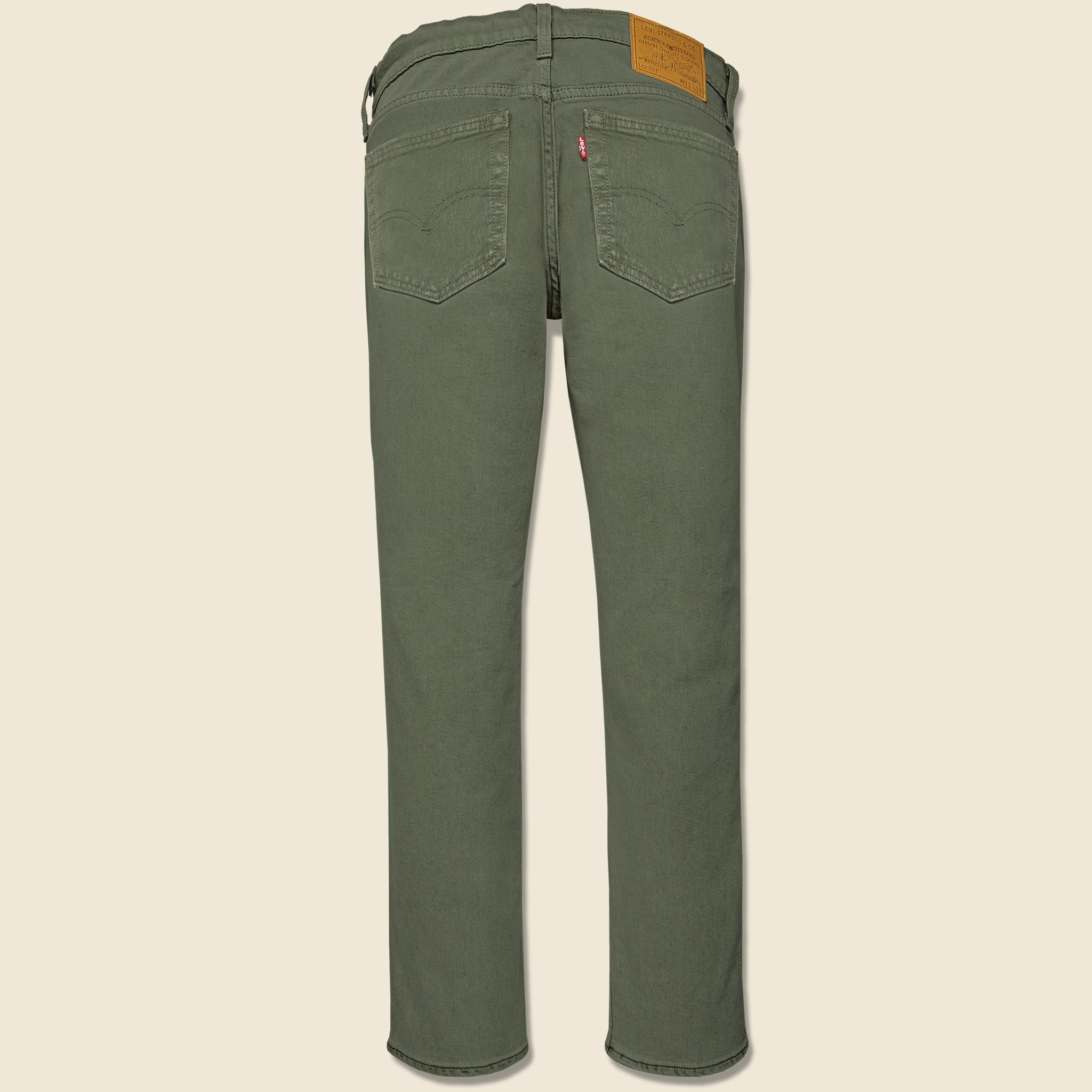 Levis Premium, 511 Slim Color Jean - My Friends (Olive)