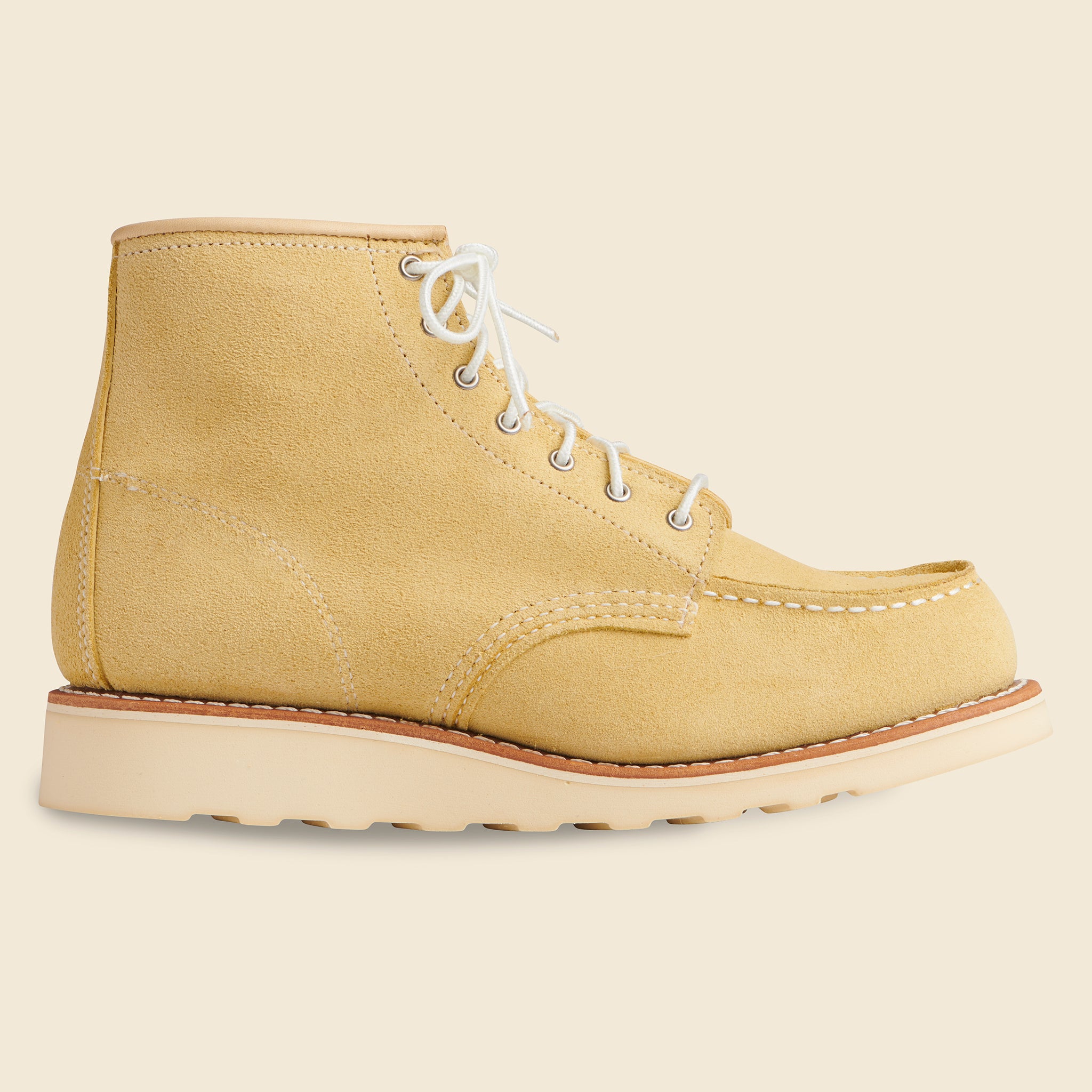 Red Wing, 6" Moc Toe No. 3423 - Butter Abilene