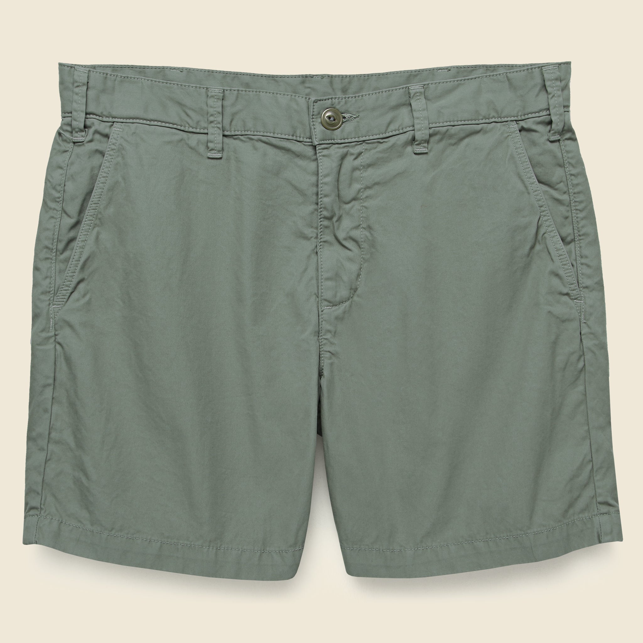 Save Khaki, 6-inch Twill Bermuda Short - Park