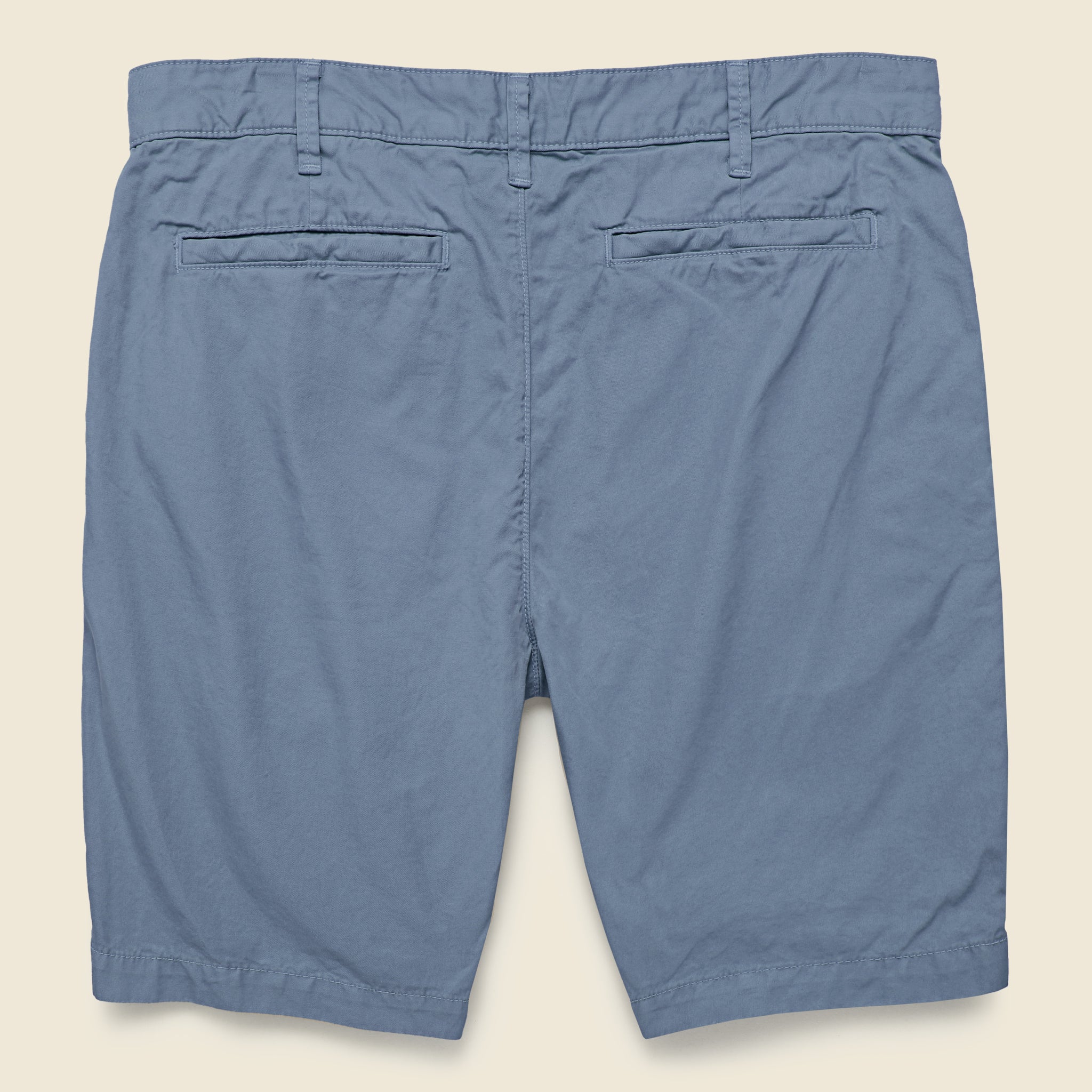 Save Khaki, 8-inch Twill Bermuda Short - Wave