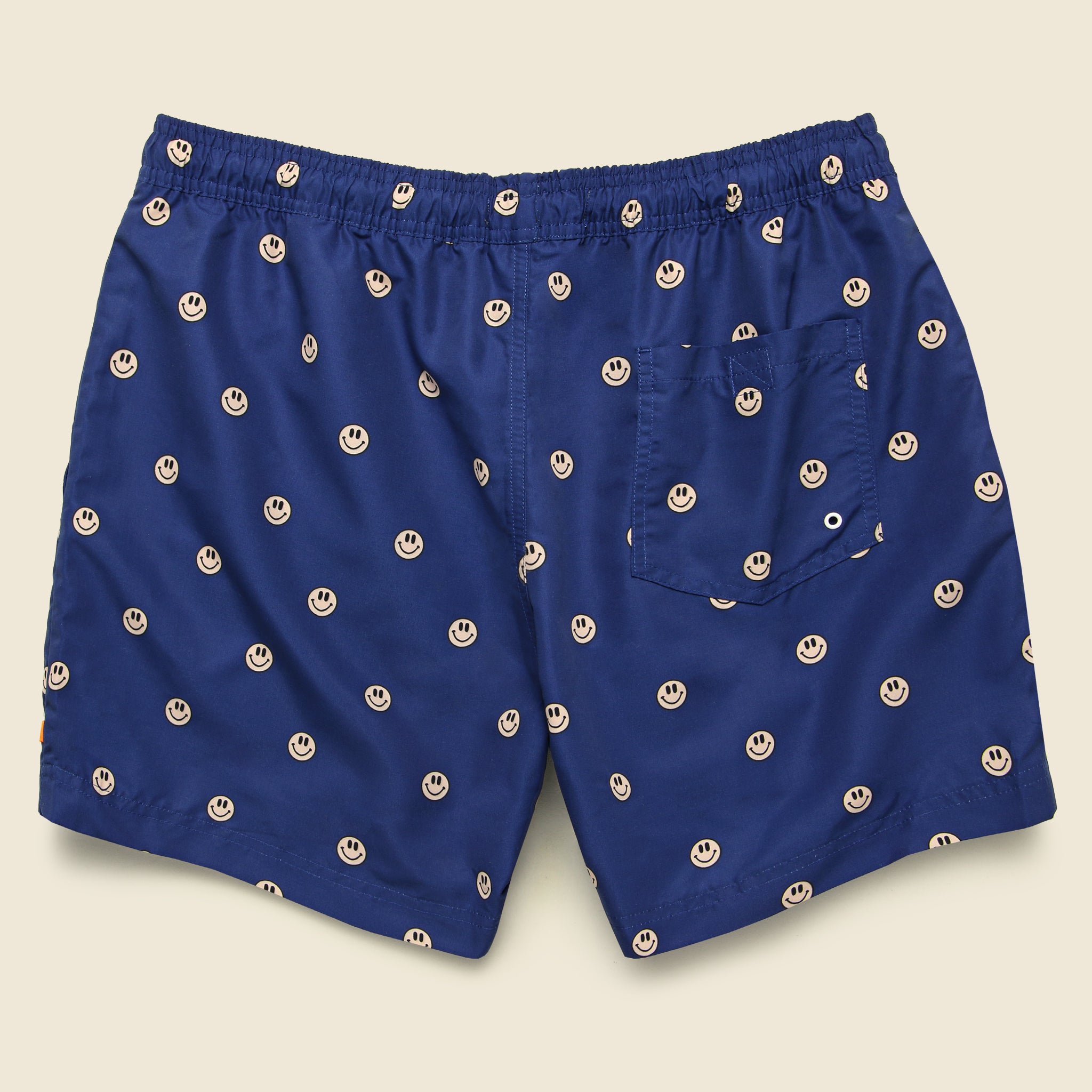 Far Afield, Acid Smiles Swimshort - Navy