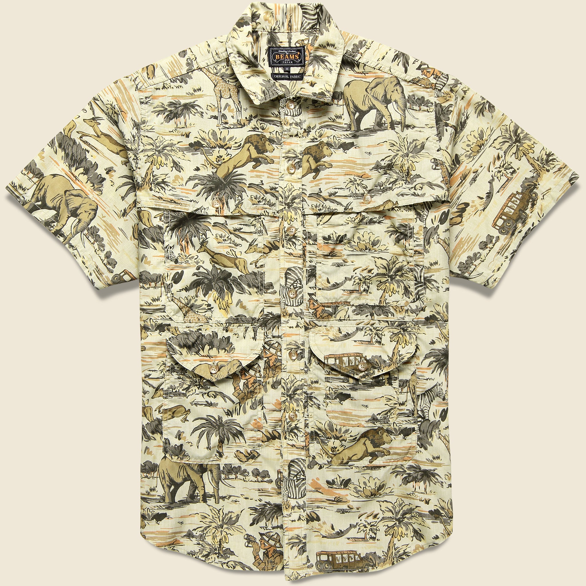 BEAMS+, Adventure Shirt II - Safari