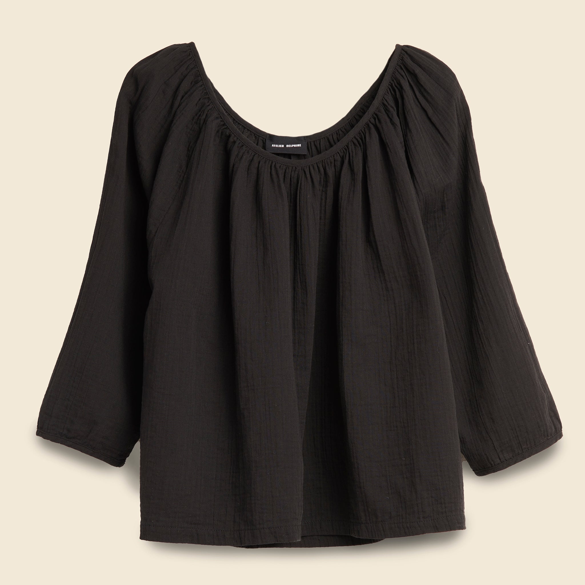 Atelier Delphine, Afton Top - Black