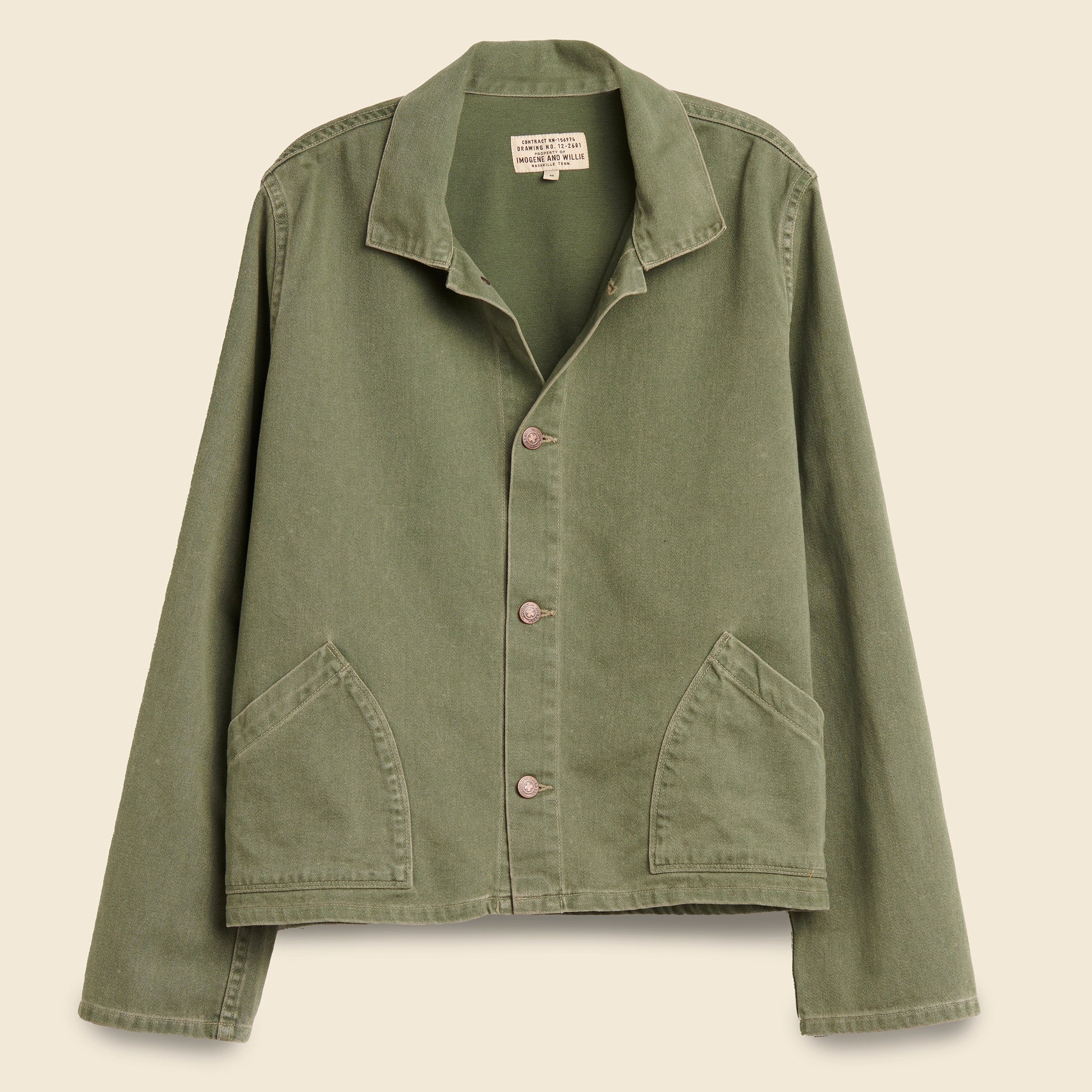 Imogene + Willie, Agnes Jacket - Military Green