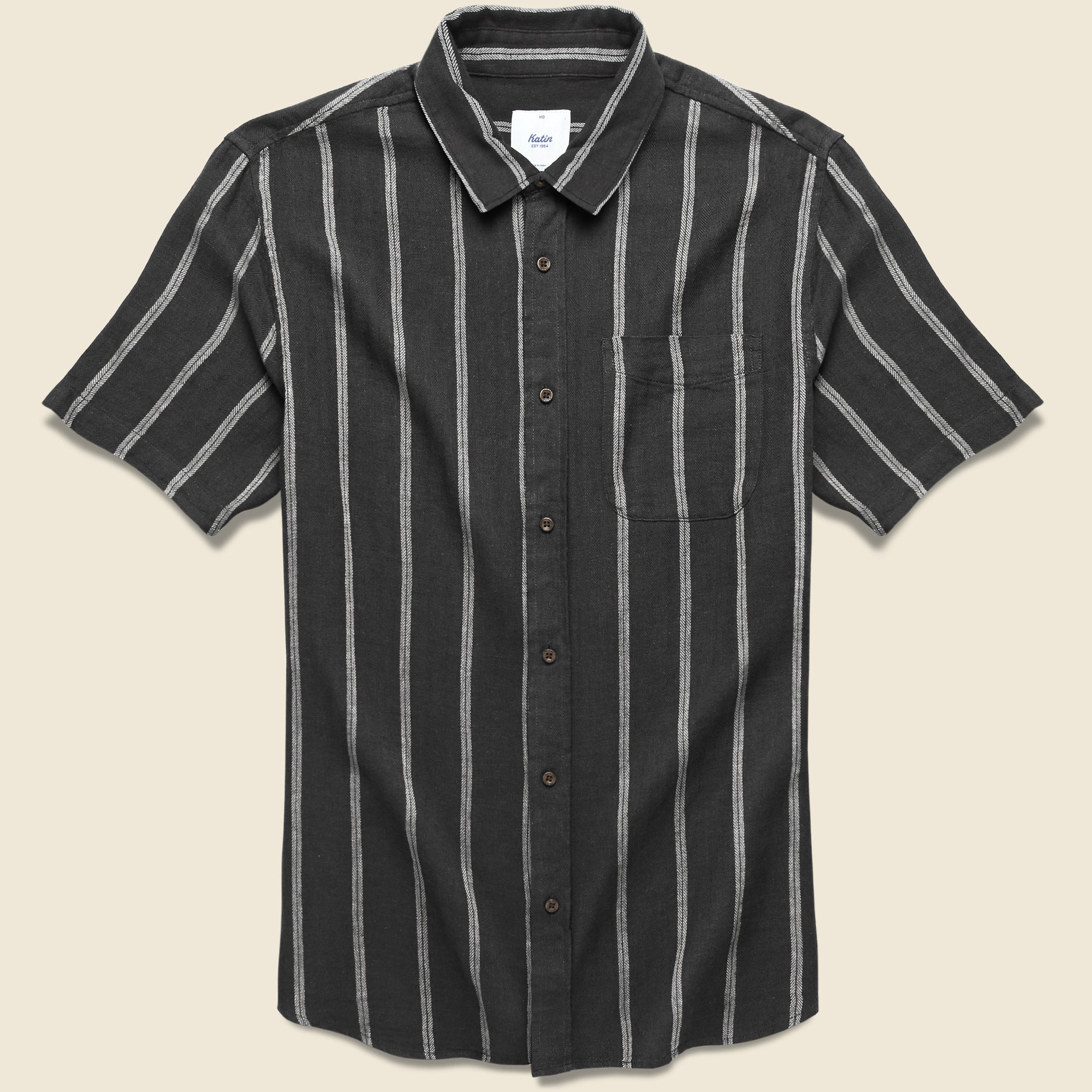 Katin, Alan Shirt - Black Wash