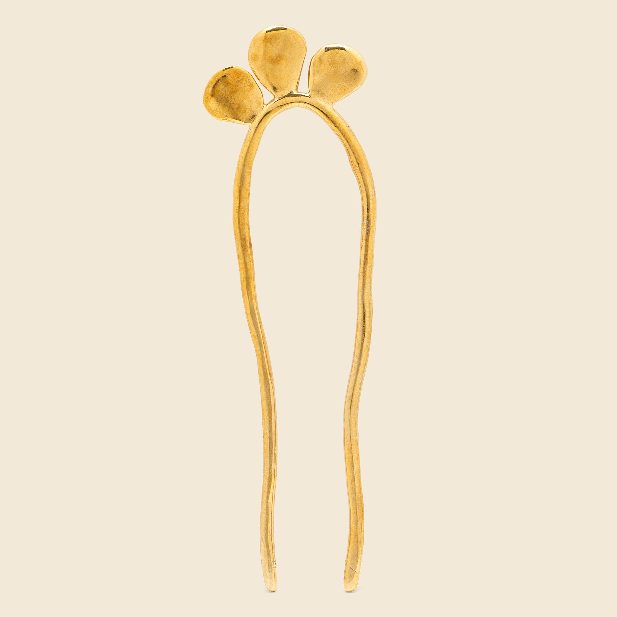 Marisa Mason, Alegre Hair Pin - Brass