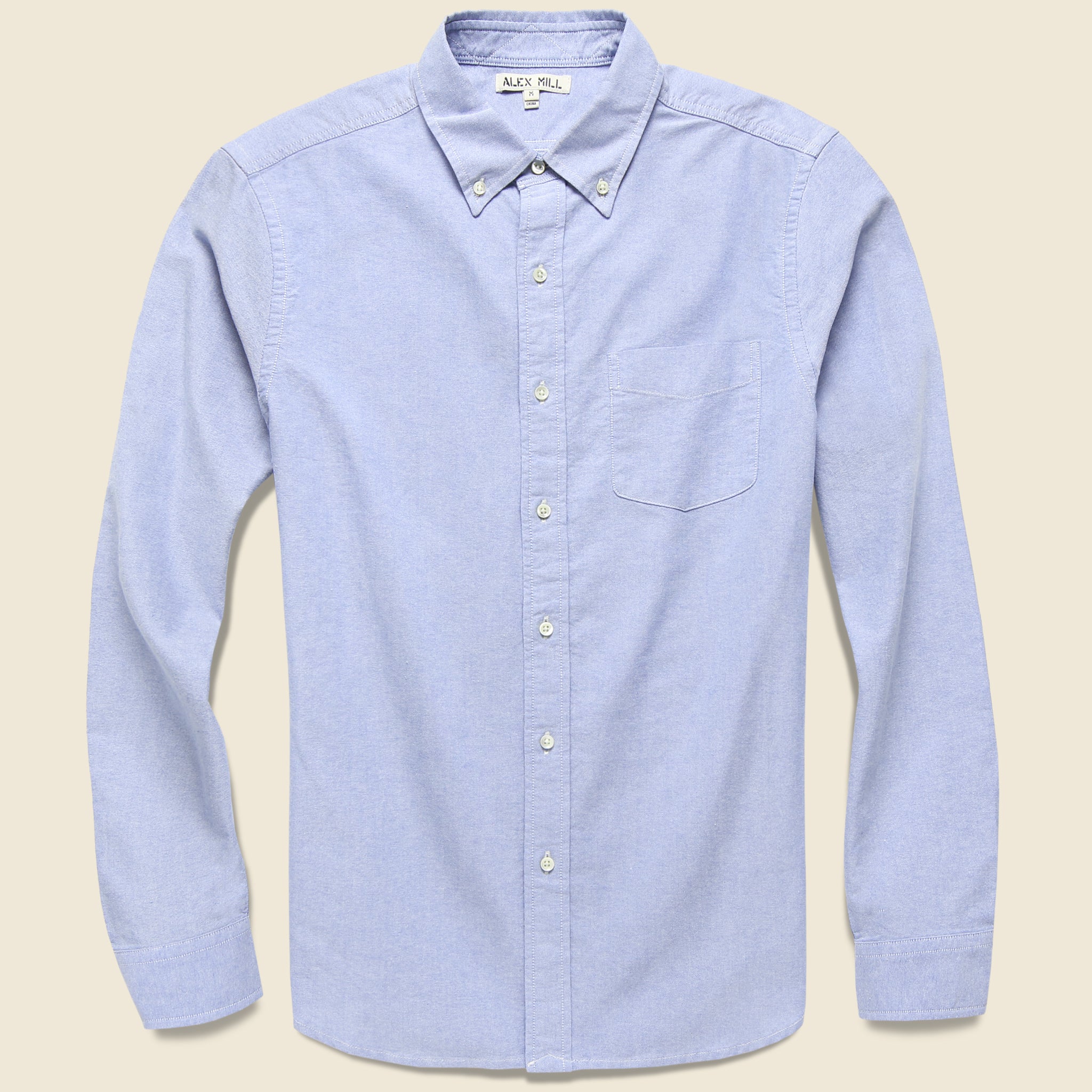 Alex Mill, Alex Mill - L/S Overdyed Oxford Shirt, SS19