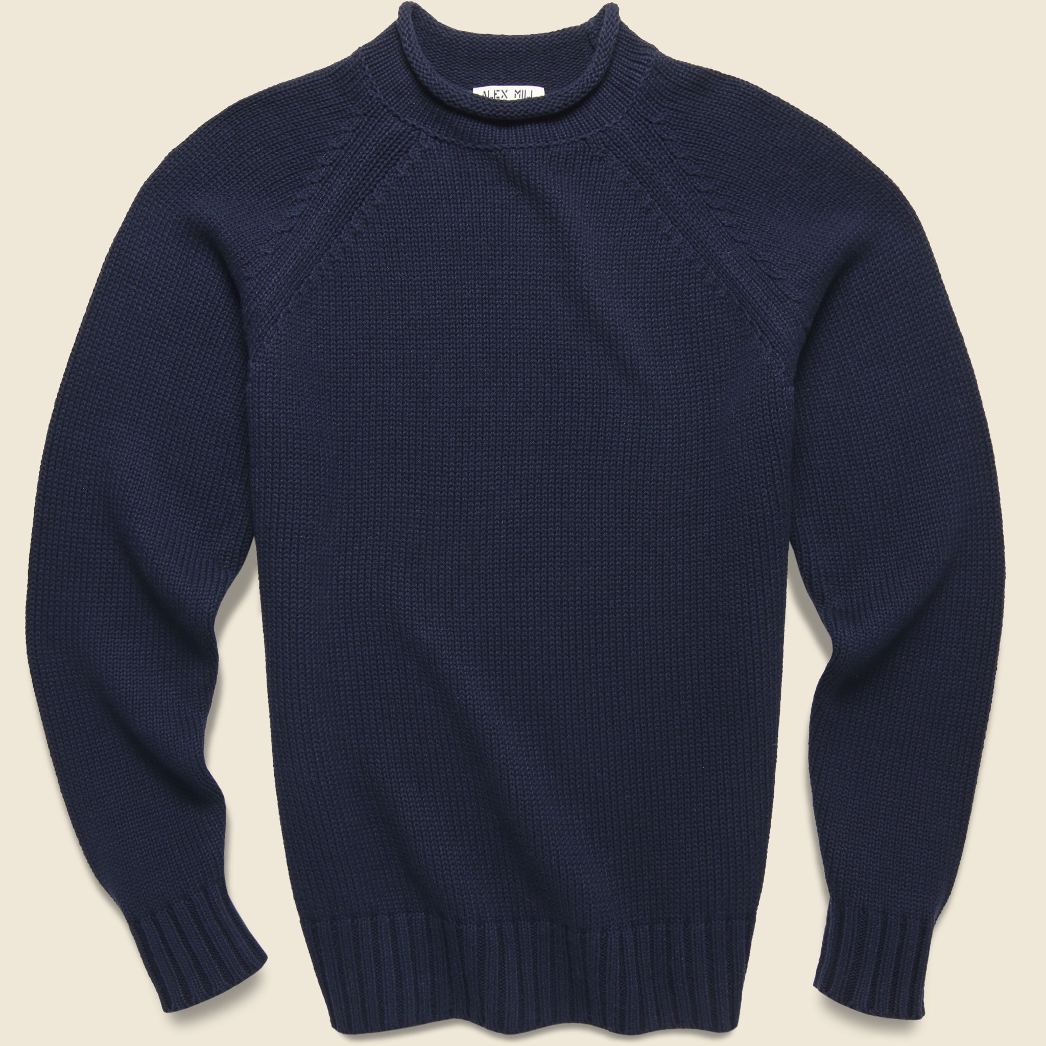 Alex Mill, Alex Roll Neck - Dark Navy