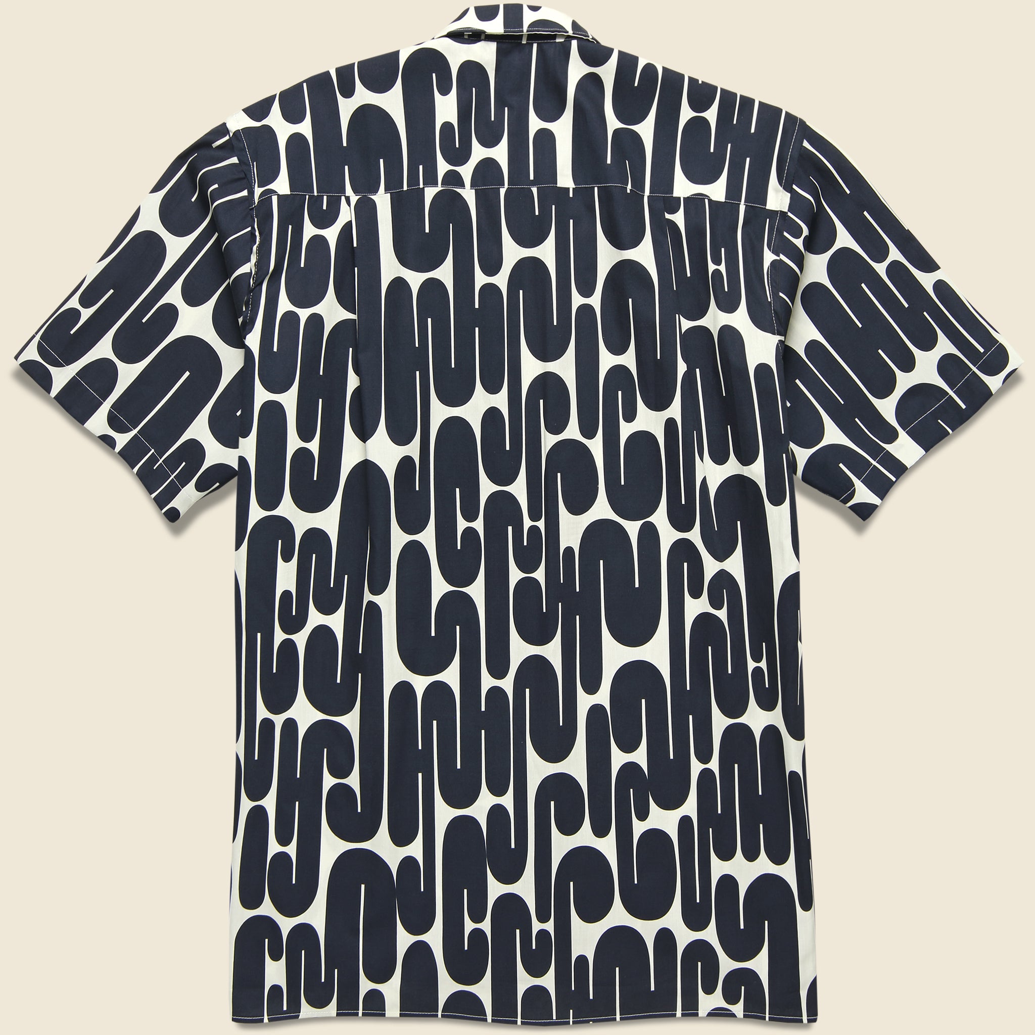 Gitman Vintage, Alexander Girard January Camp Shirt - Black/White