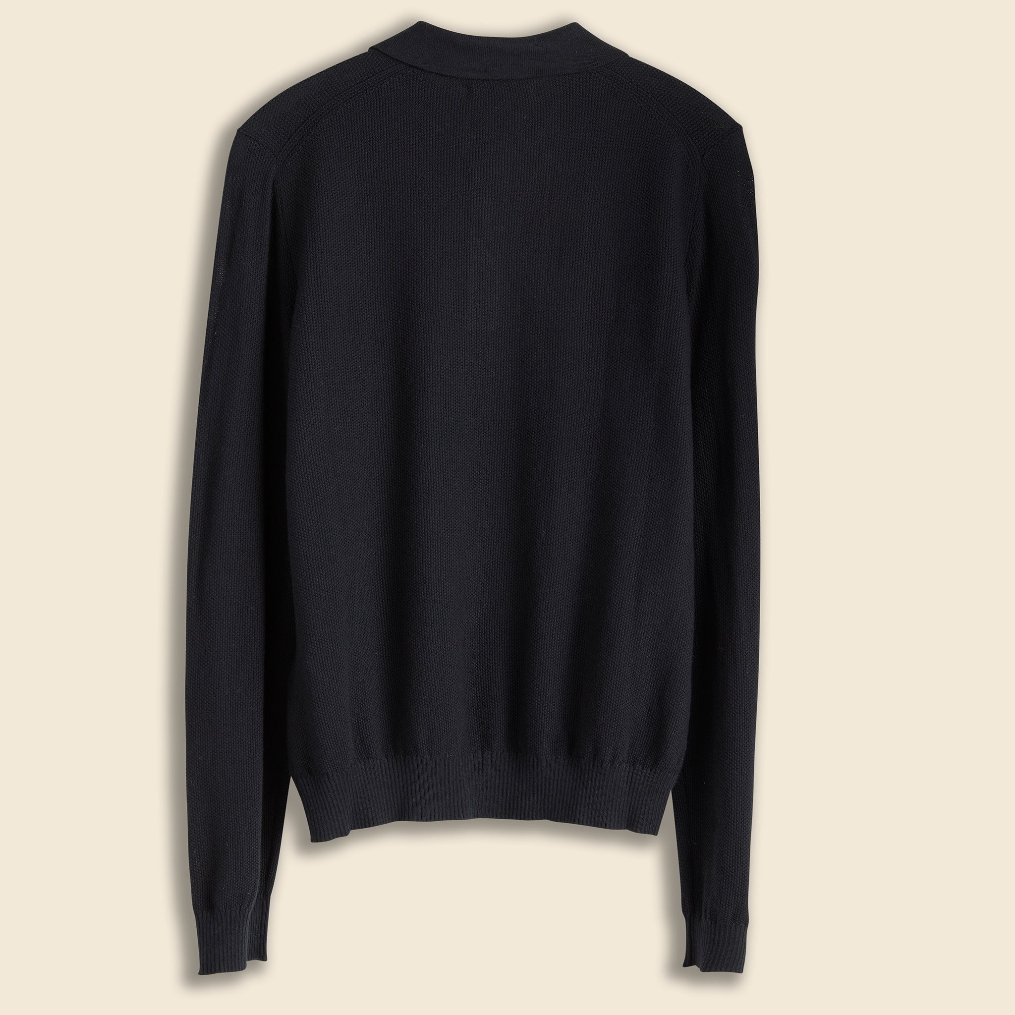 Alex Mill, Alice Polo Sweater - Black