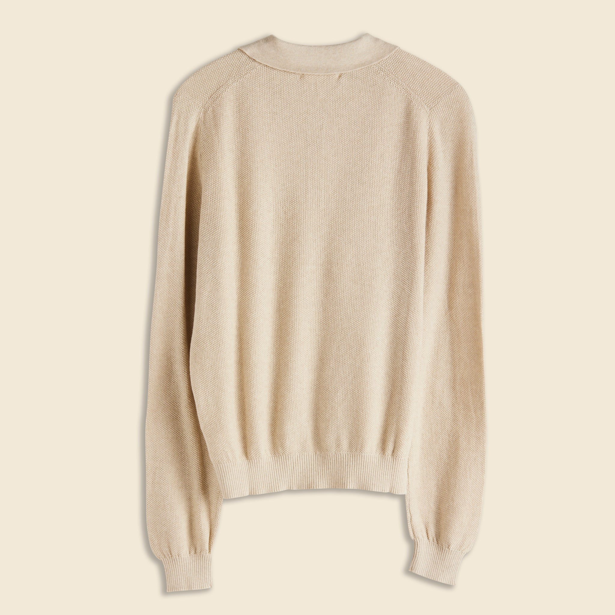 Alex Mill, Alice Polo Sweater - Driftwood