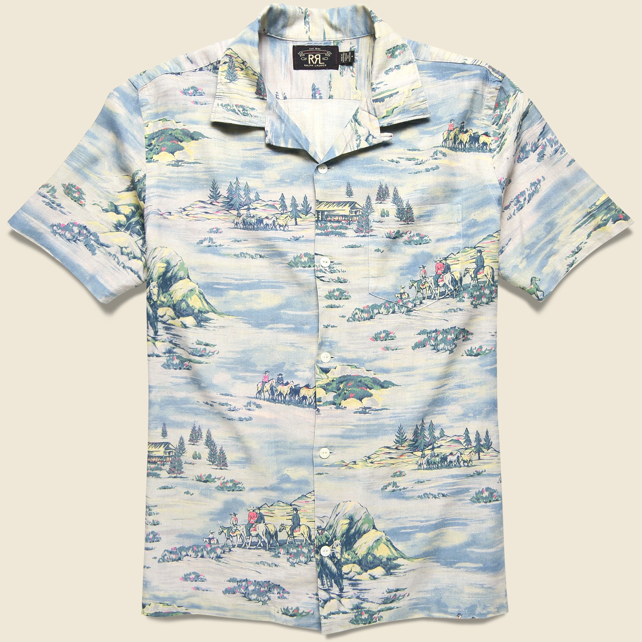 RRL, Aloha Camp Shirt - Multi