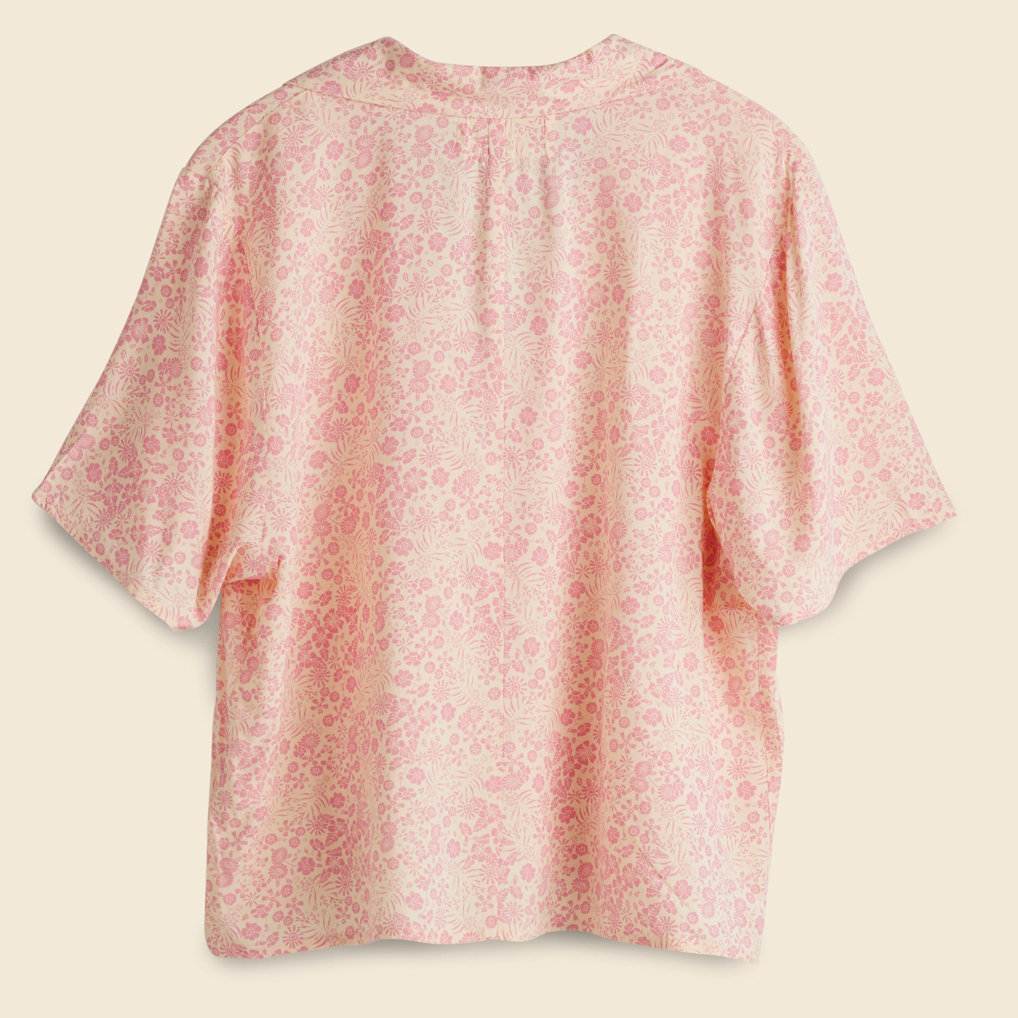 Mollusk, Aloha Shirt - Pink Meadow