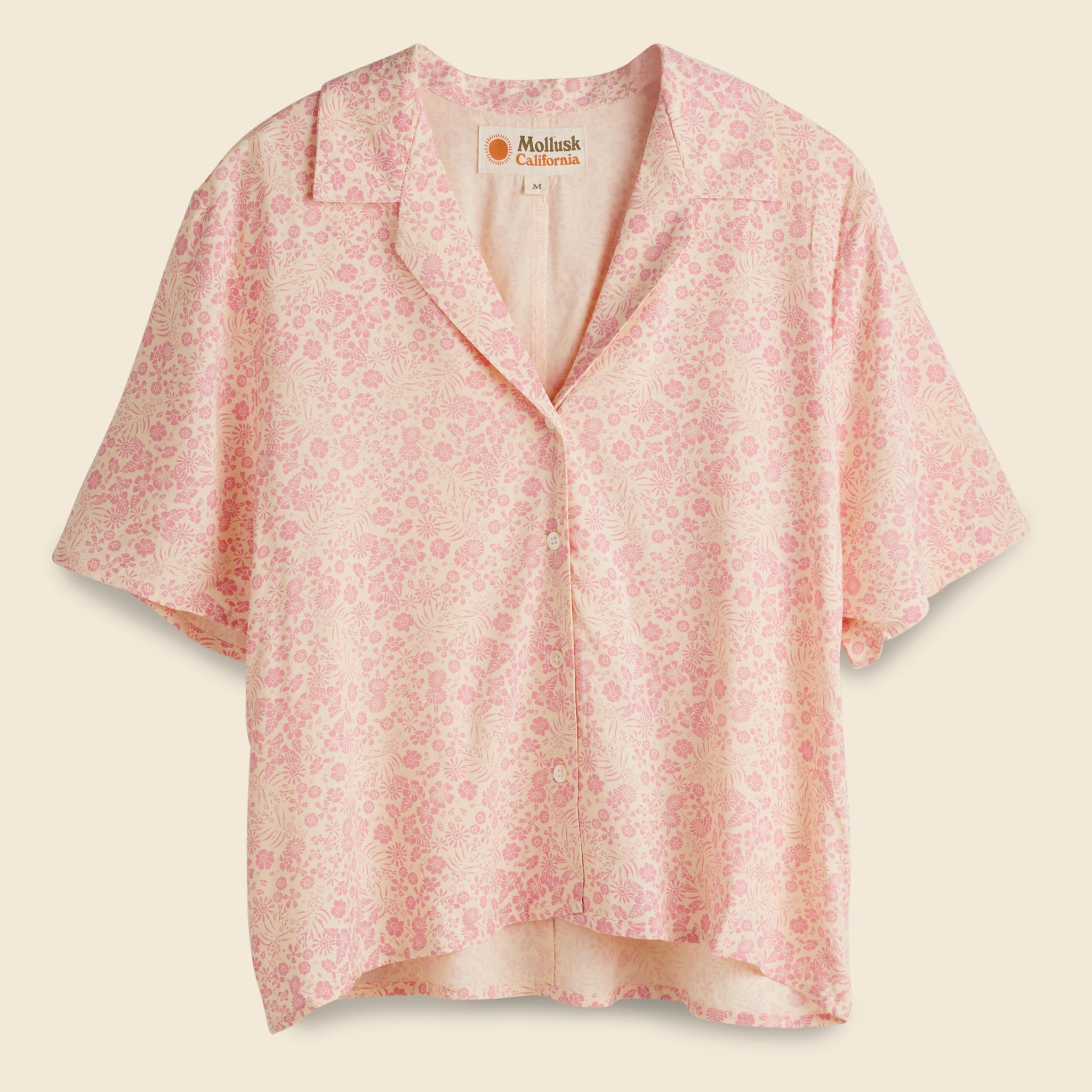 Mollusk, Aloha Shirt - Pink Meadow