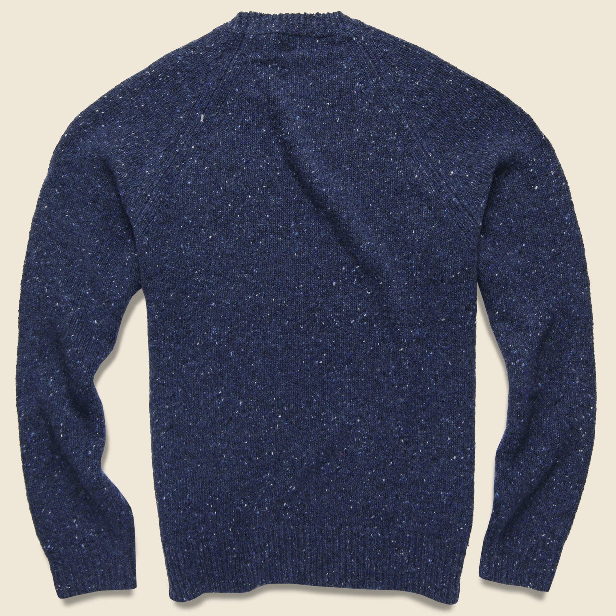 Alex Mill, Alpaca Wool Donegal Crew Sweater - Fisherman Blue