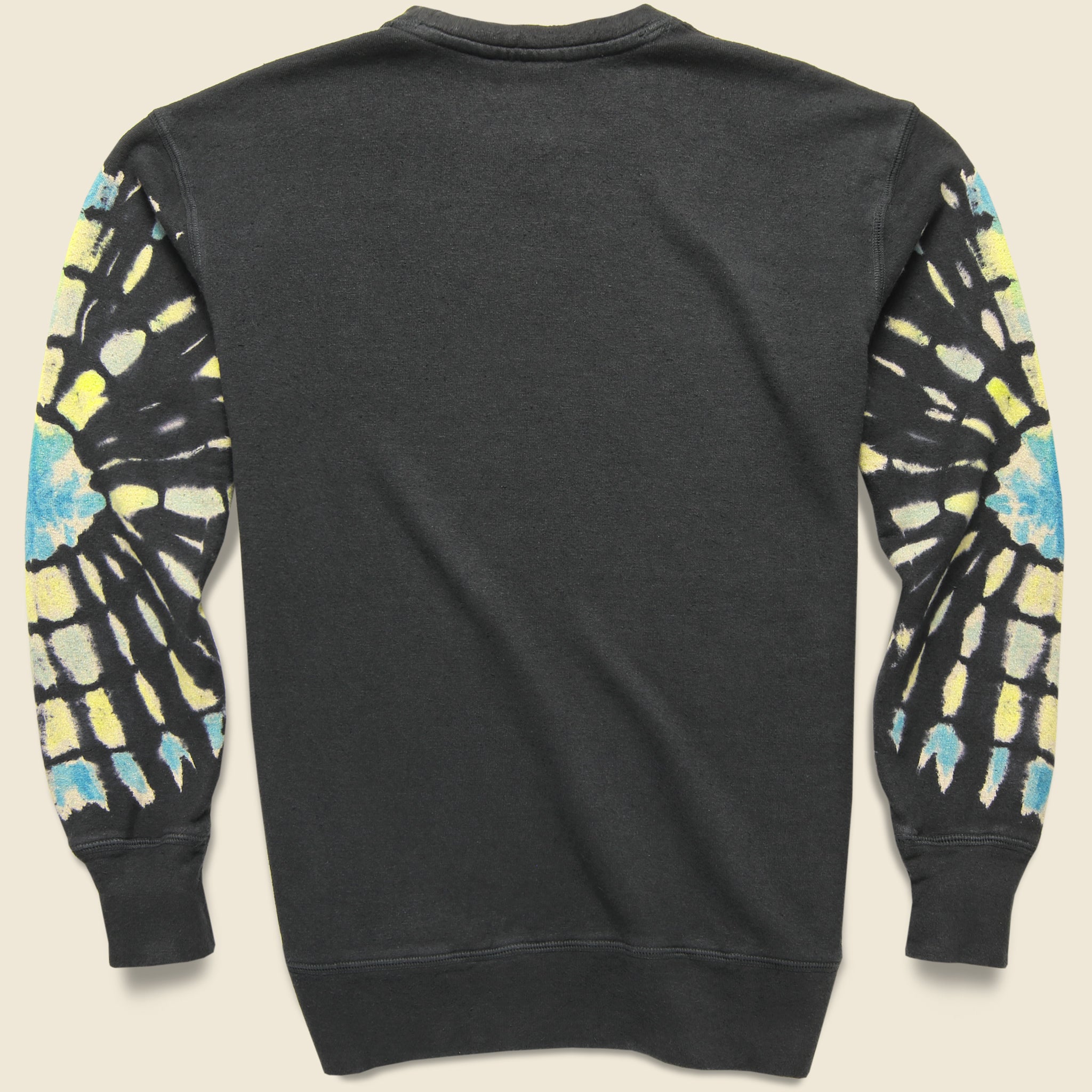 Jungmaven, Alpine Raglan Sweatshirt - Stained Glass Tie Dye