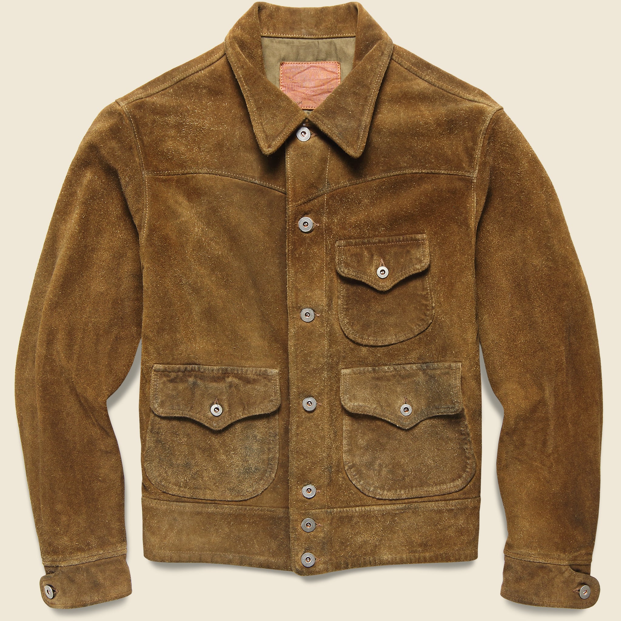 RRL, Alston Jacket - Brown Suede