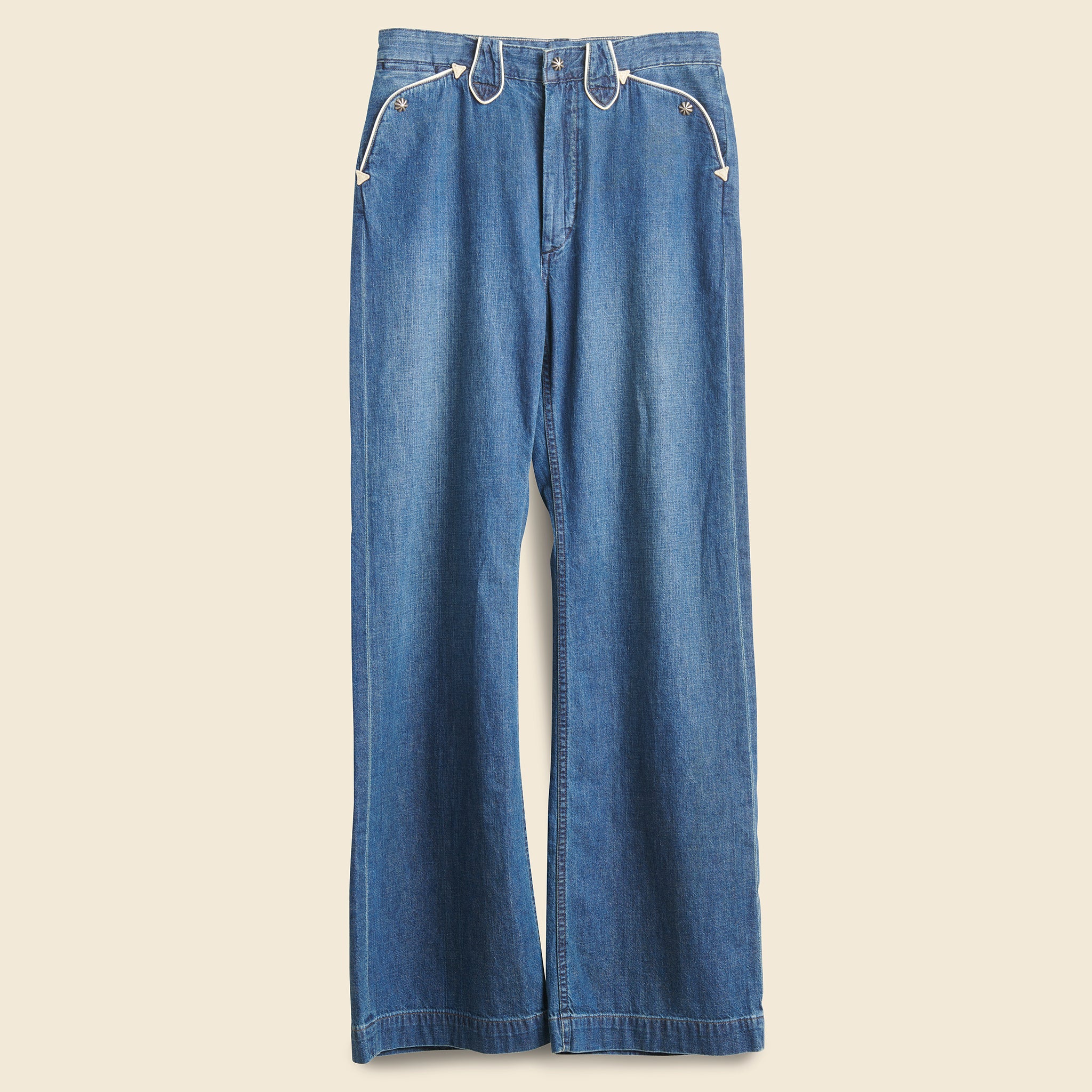 RRL, Andie Denim Ranch Pant - Christie Wash