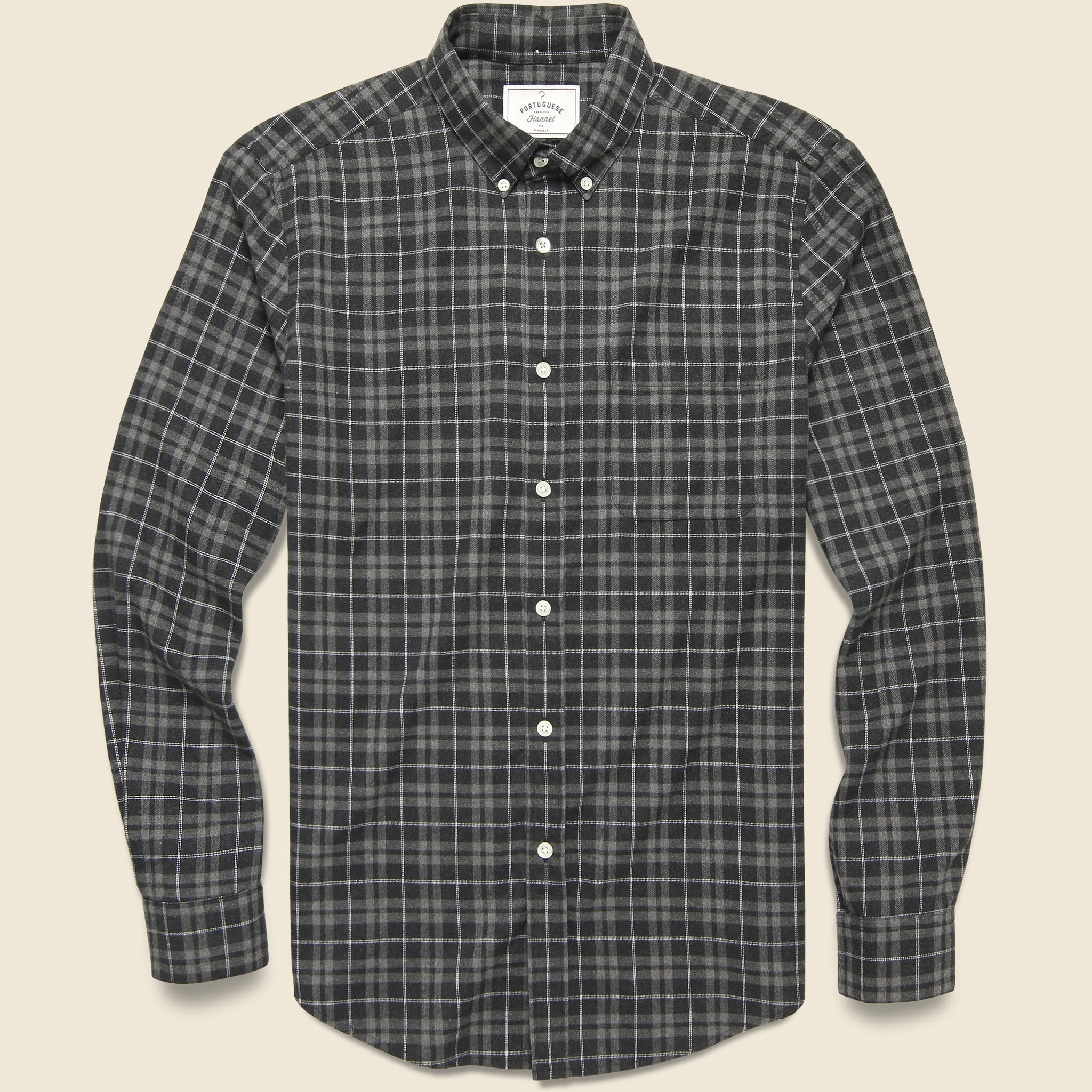 Portuguese Flannel, Apotec Shirt - Grey