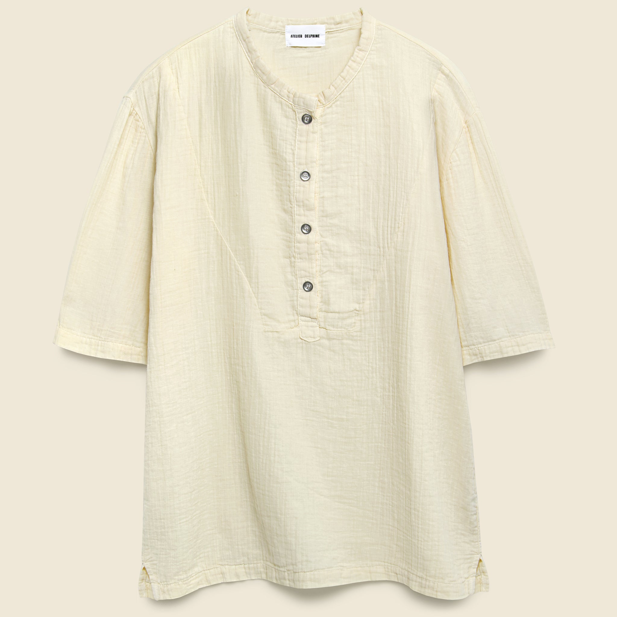 Atelier Delphine, April Top - Kinari Beige