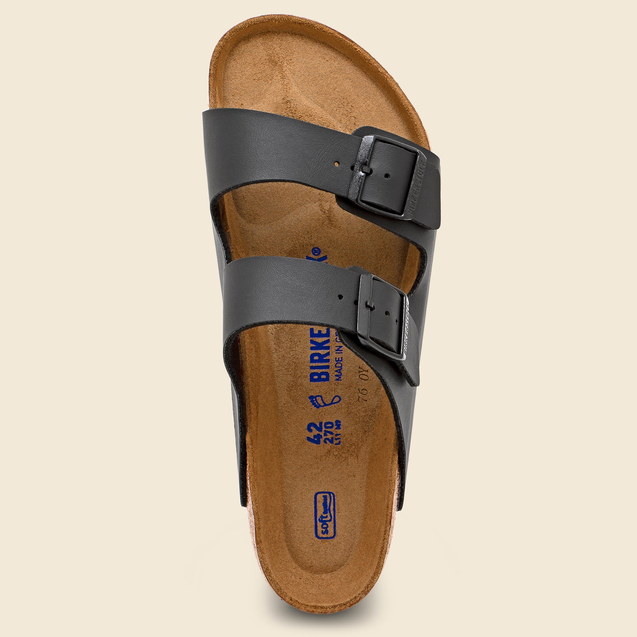 Birkenstock, Arizona Birko Flor Sandal - Black