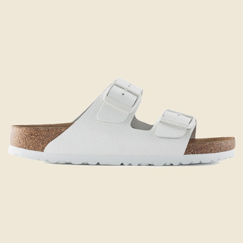 Birkenstock, Arizona Soft Footbed - Leather/White