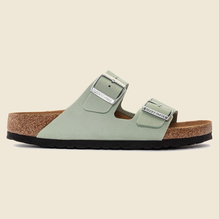 Birkenstock, Arizona Soft Footbed - Matcha Nubuck