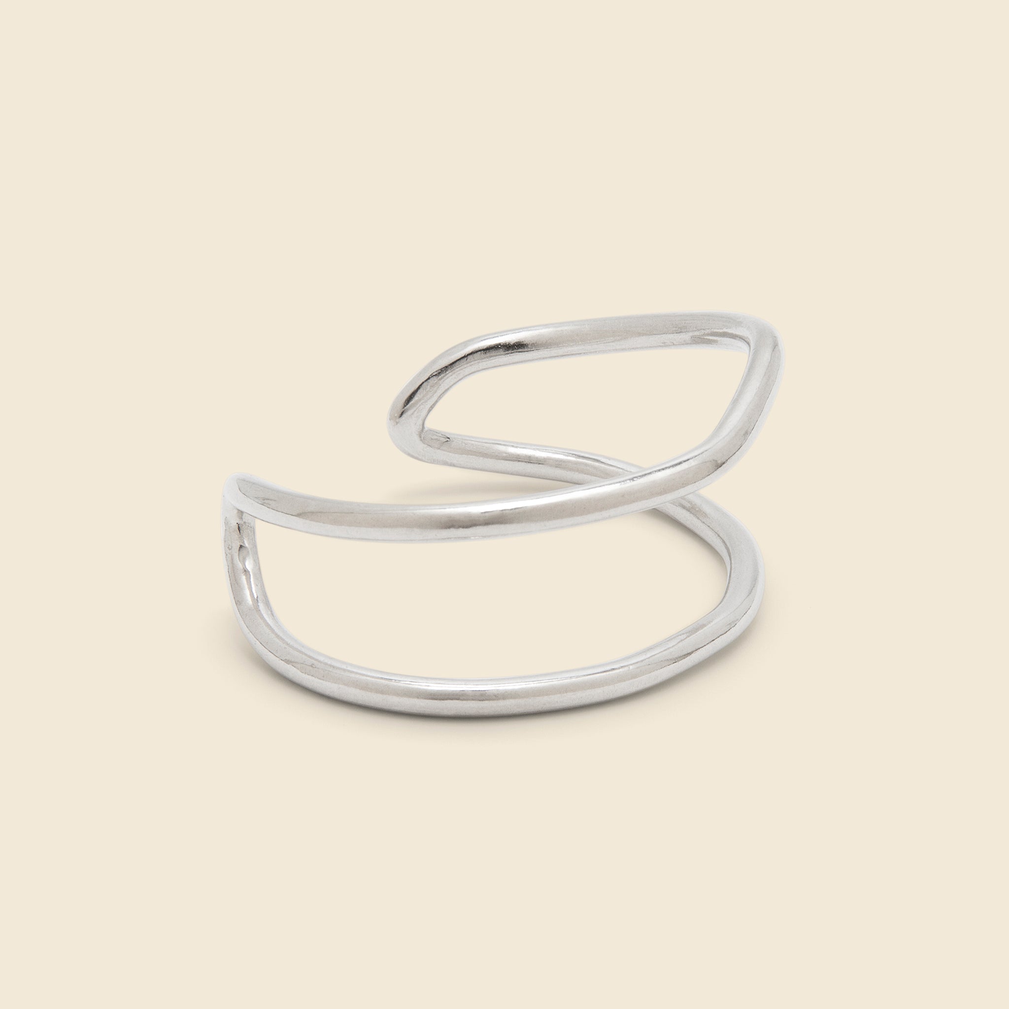 Amanda Hunt, Arroyo Cuff Bracelet - Silver