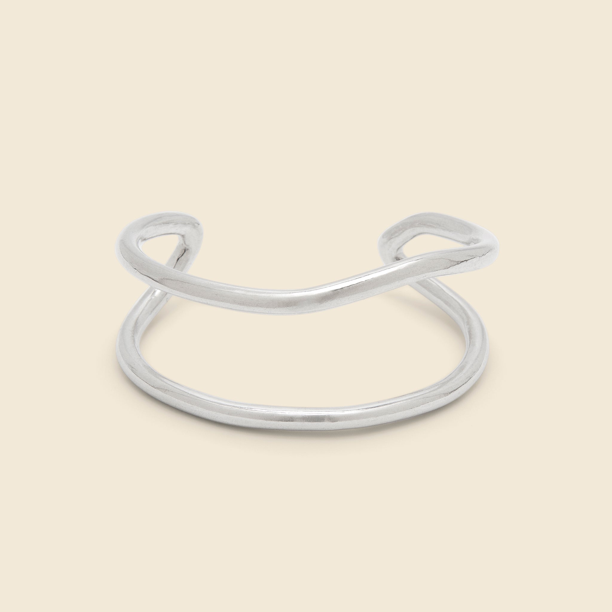 Amanda Hunt, Arroyo Cuff Bracelet - Silver