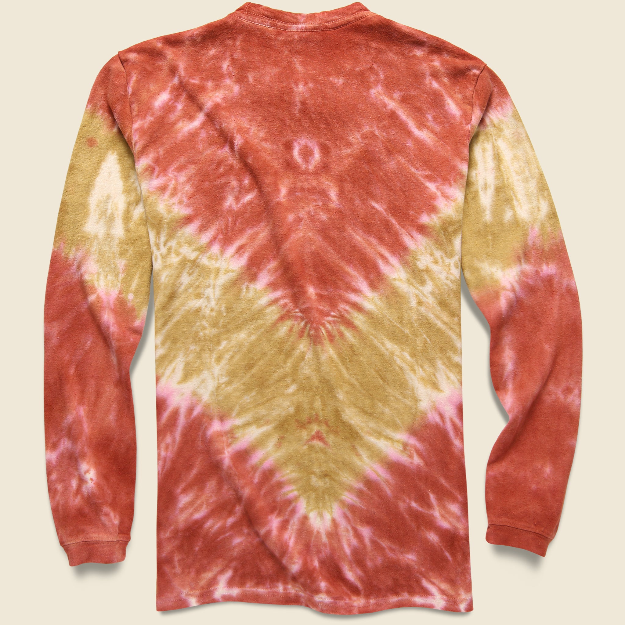 Jungmaven, Baja Pocket Tee - Terracotta Tie Dye