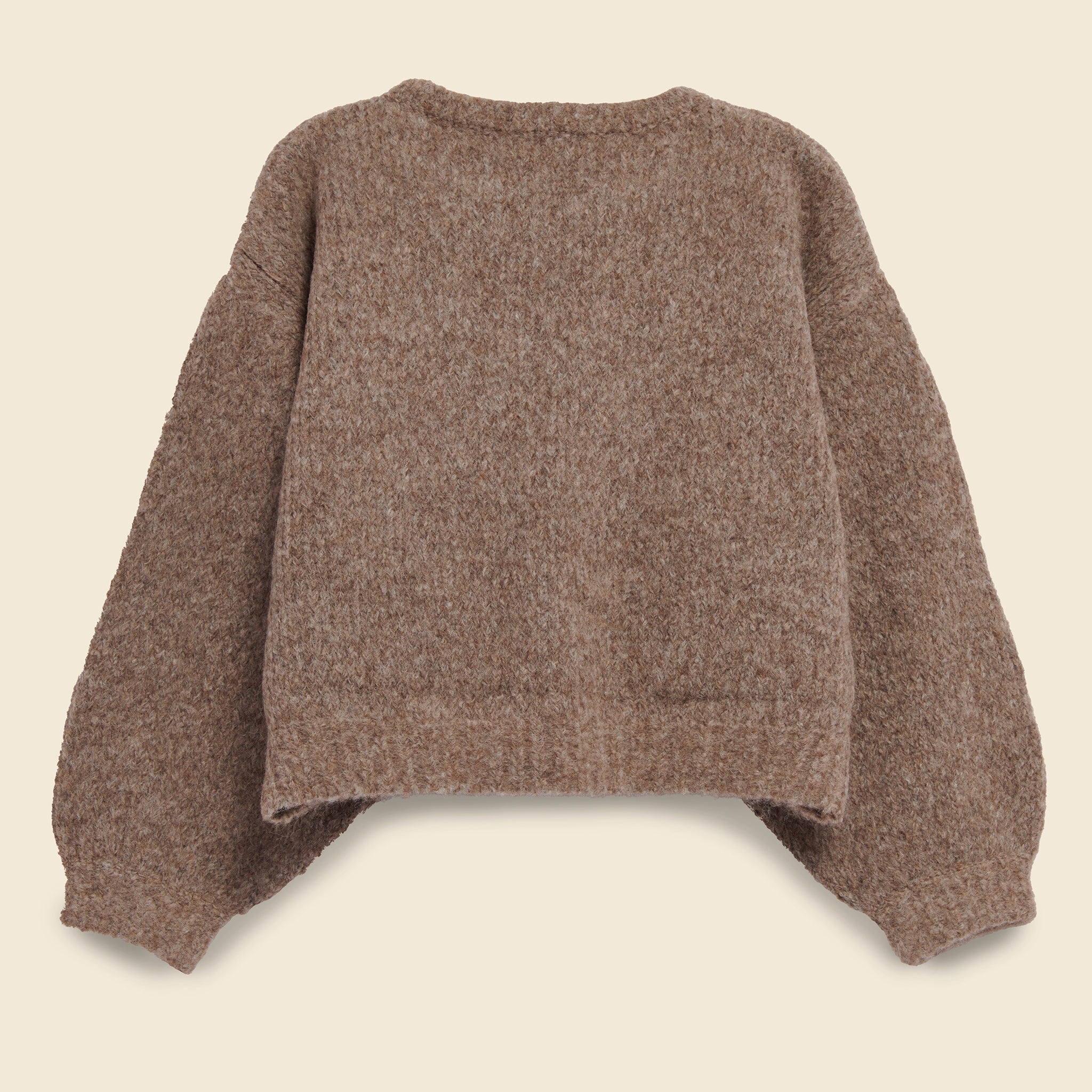 Atelier Delphine, Balloon Sleeve Sweater - Deer