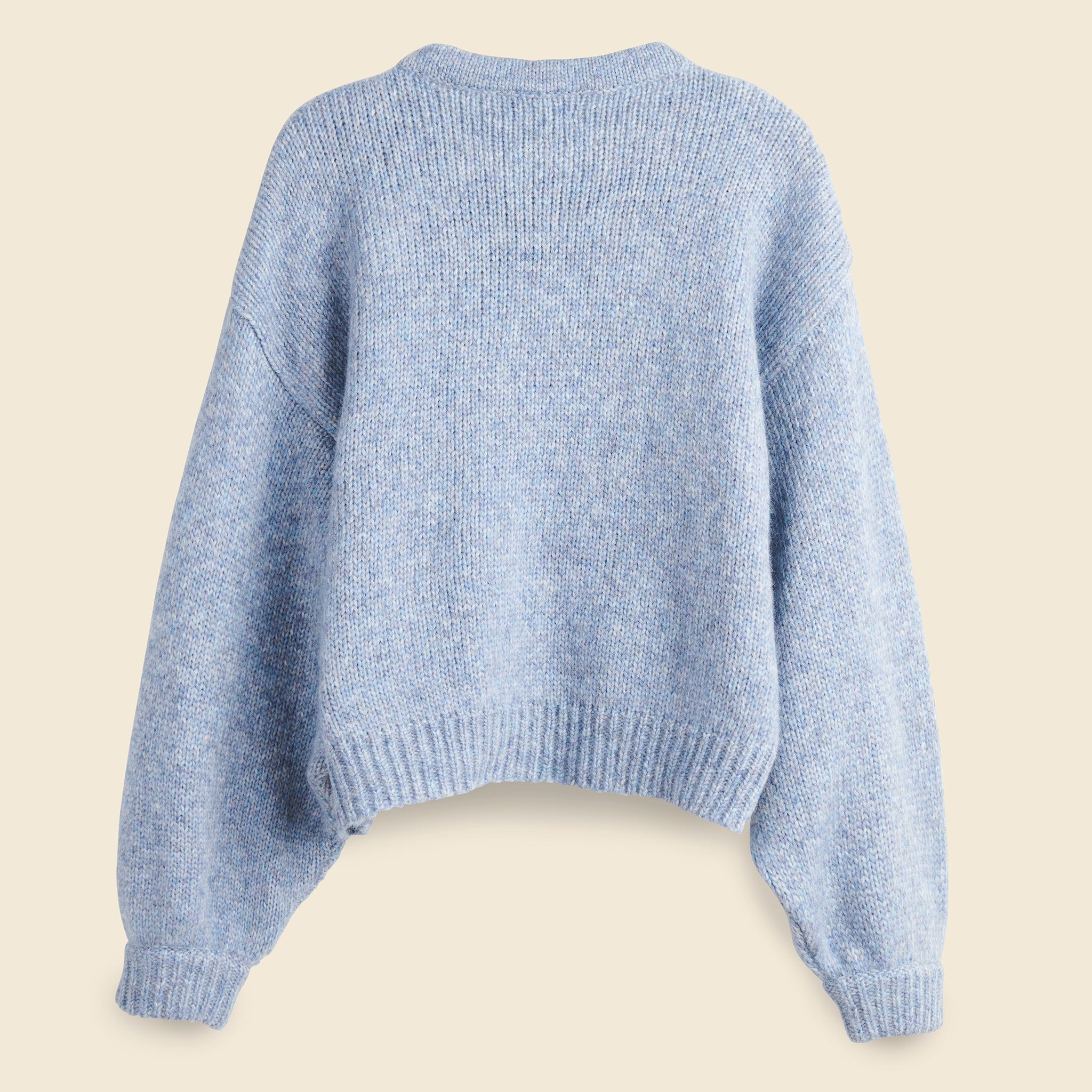 Atelier Delphine, Balloon Sleeve Sweater - Spring Sky