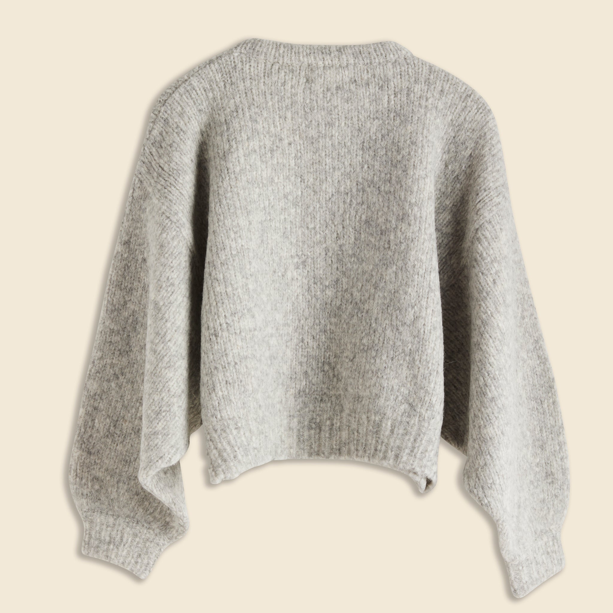 Atelier Delphine, Balloon Sleeve Sweater - Watery Sky