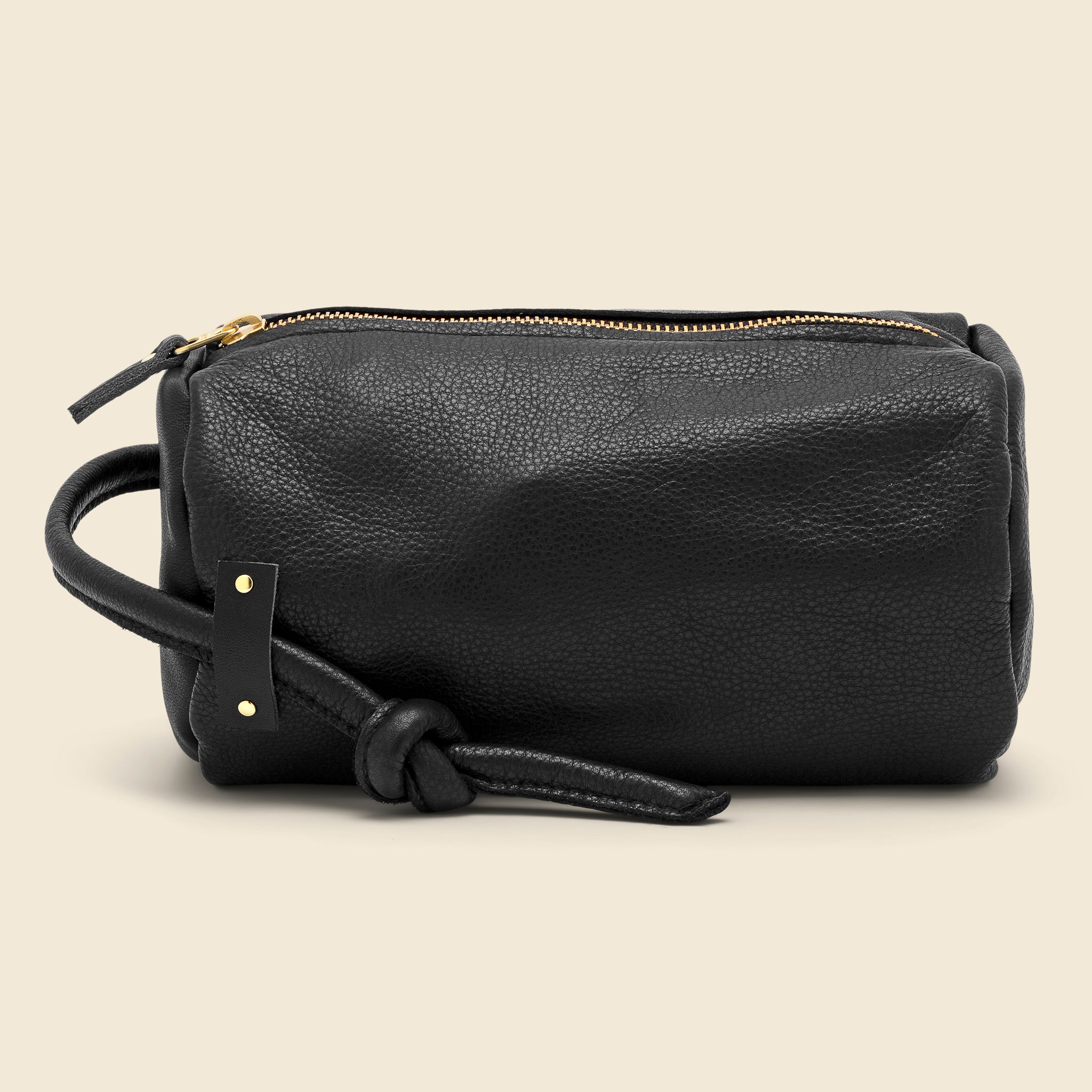 8.6.4 Design, Barrel Zipper Pouch - Black