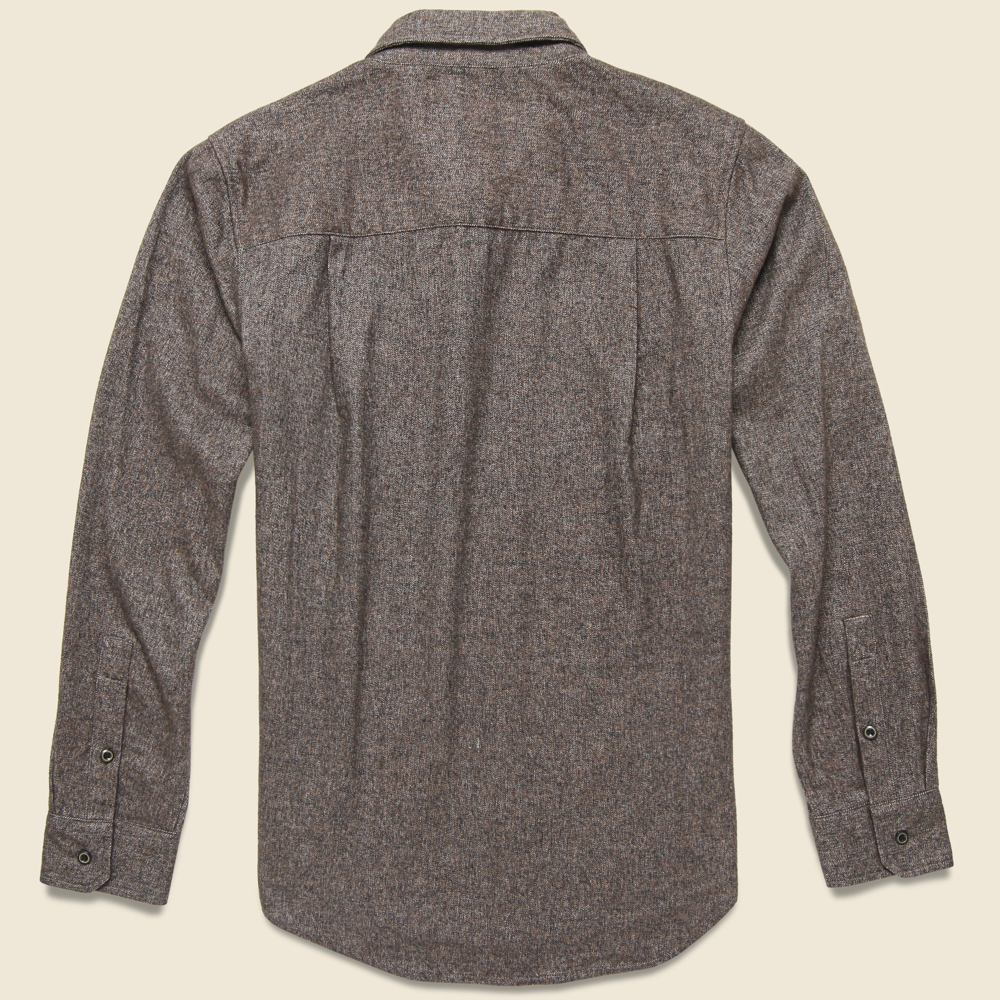 Bridge & Burn, Bedford Shirt - Coffee Heather