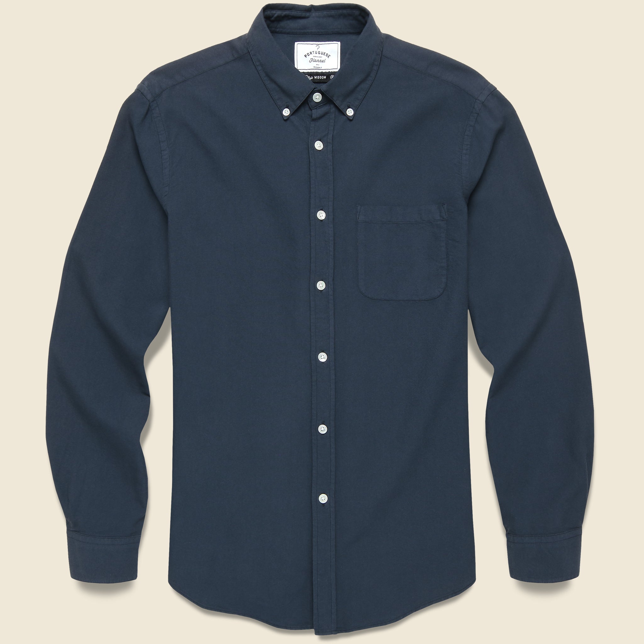 Portuguese Flannel, Belavista Oxford Shirt - Blue