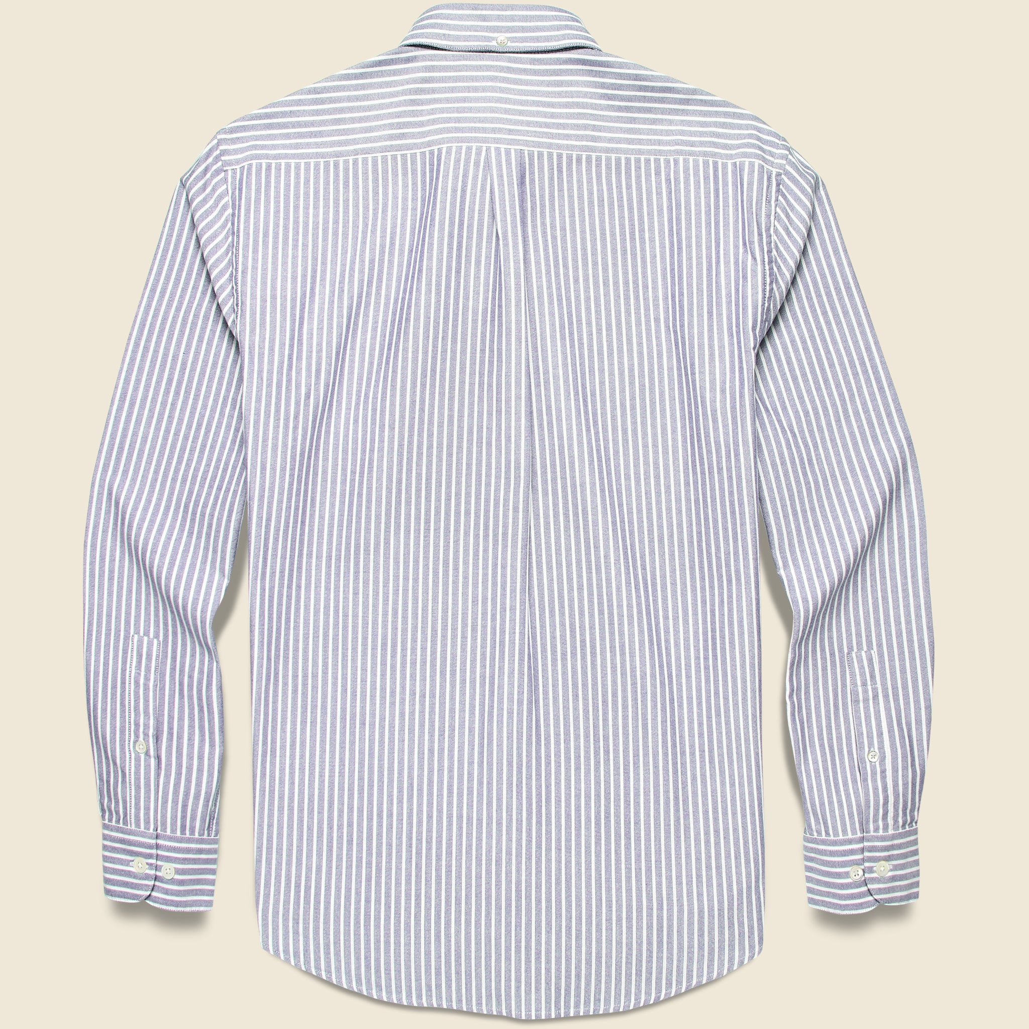 Portuguese Flannel, Belavista Shirt - Blue Stripe