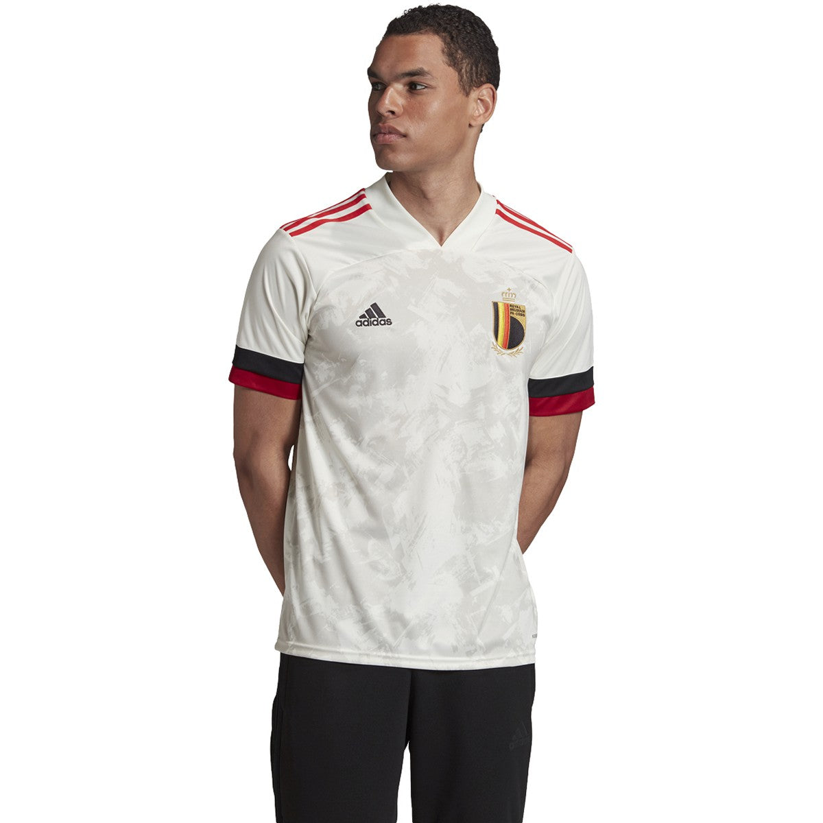 adidas, Belgium 2020/21 Away Jersey - Off White